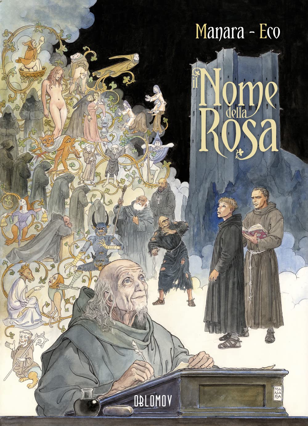 jaquette album Il nome della rosa