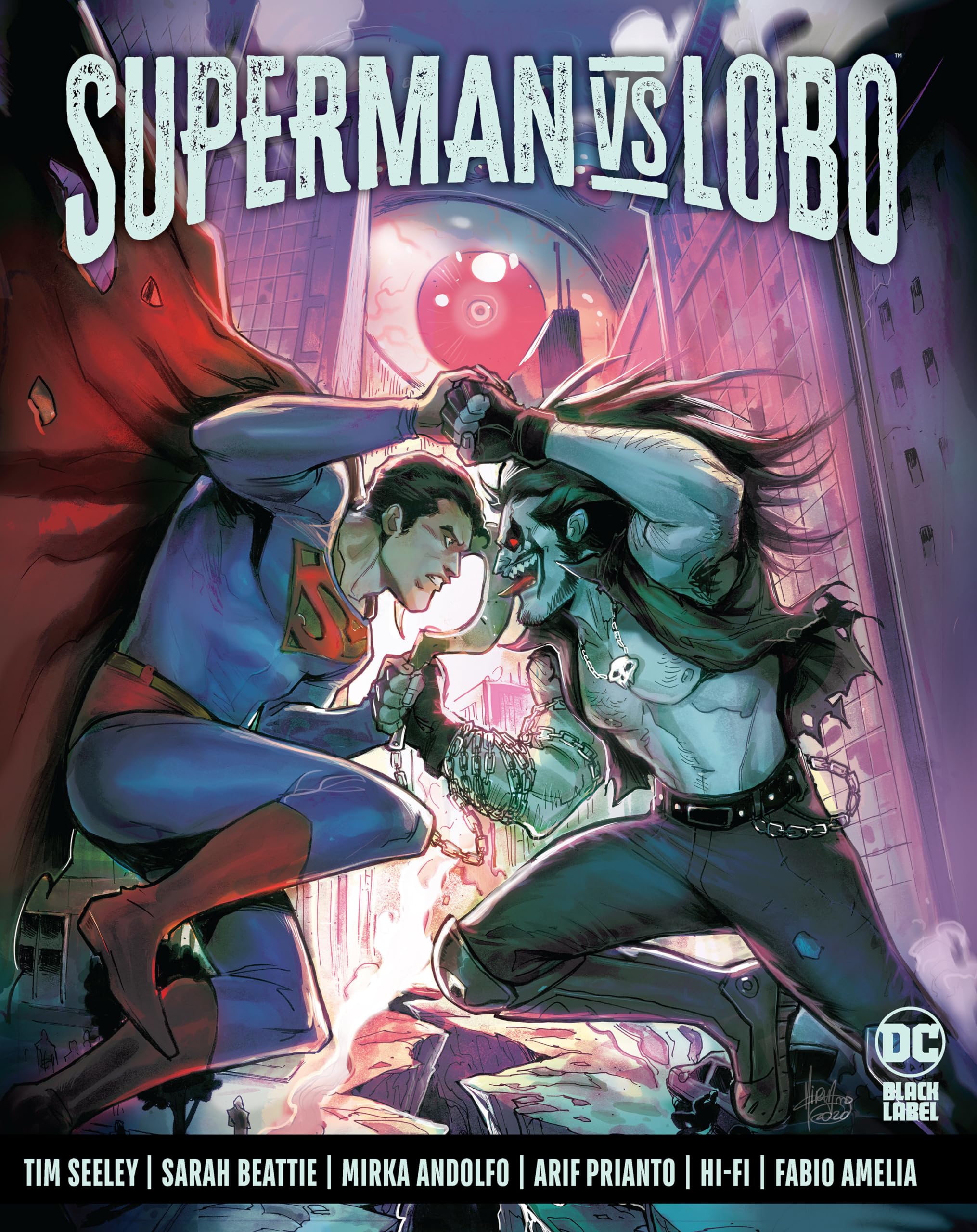 jaquette album Superman Vs. Lobo