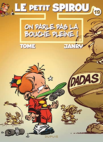 jaquette album Le Petit Spirou Tome 19 - On Parle Pas La Bouche Pleine !