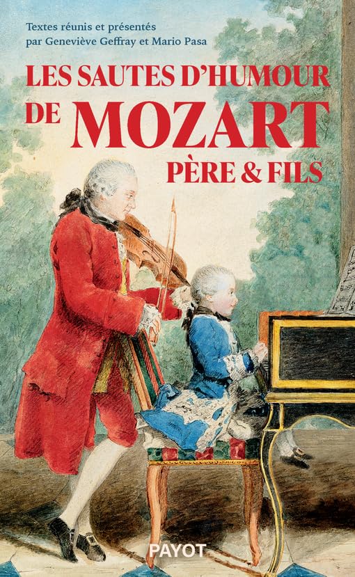 jaquette album Les sautes d'humour de Mozart père et fils
