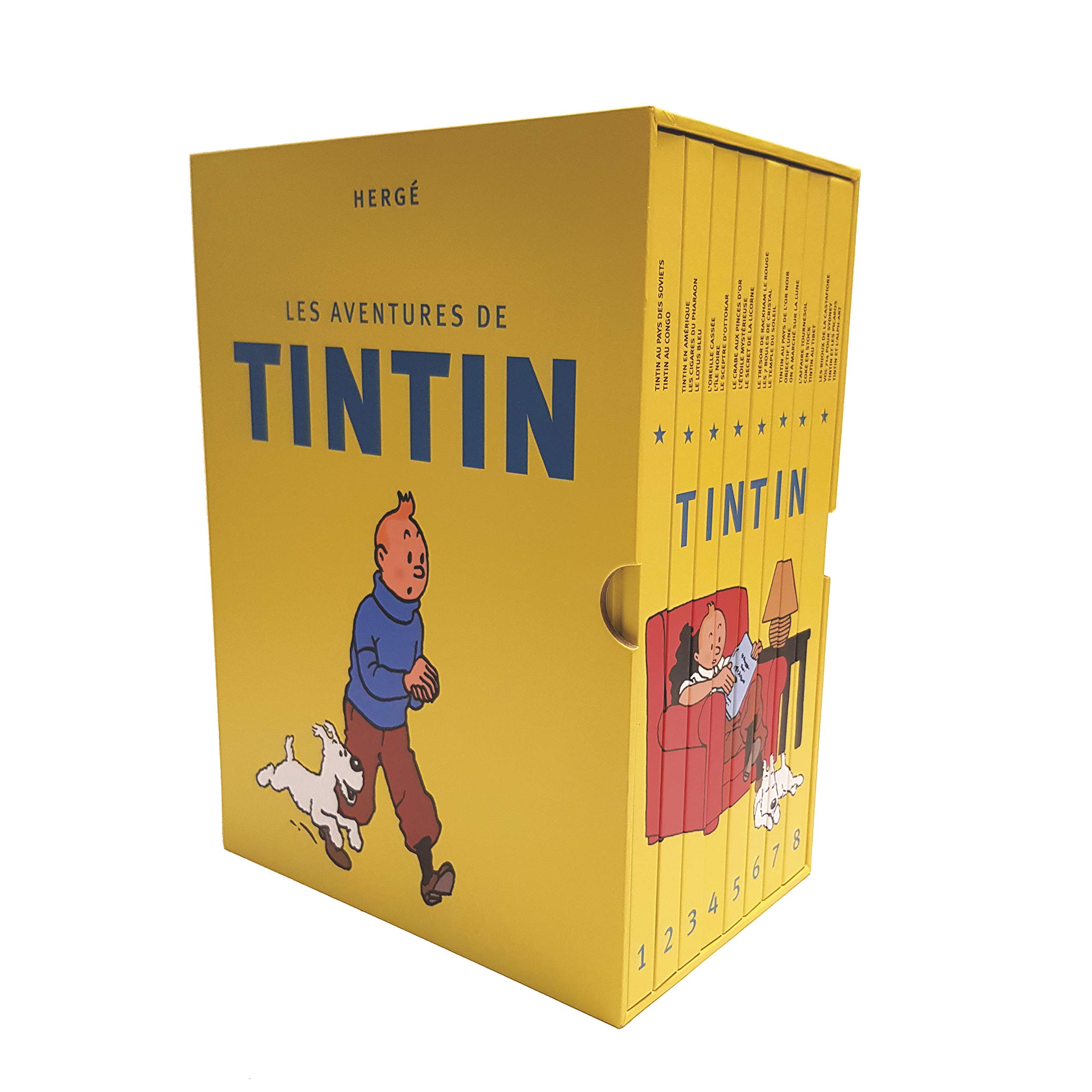 voir fiche du album Coffret intégral Tintin (2018)