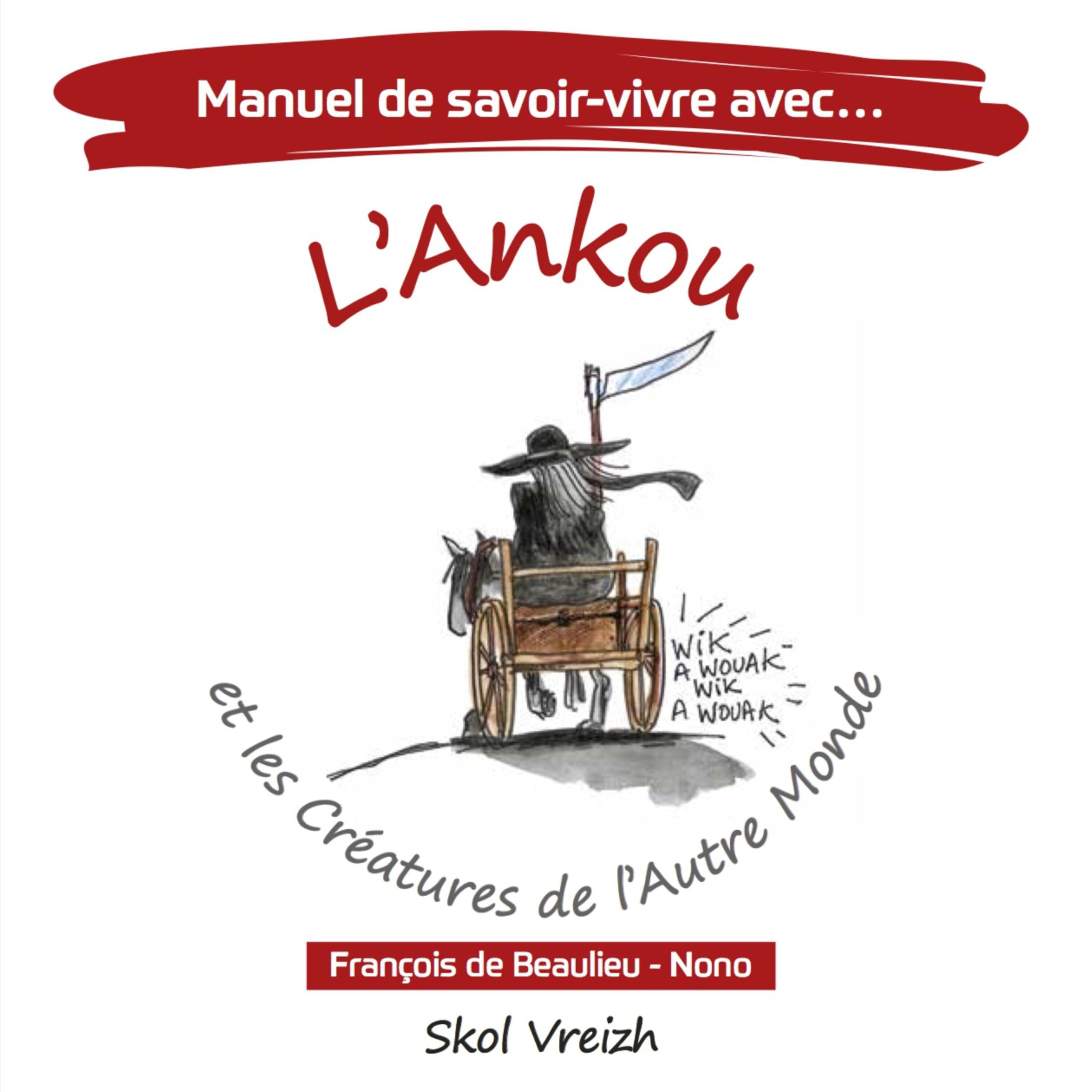 jaquette album Manuel de savoir-vivre avec l'Ankou et les créatures de l'autre monde