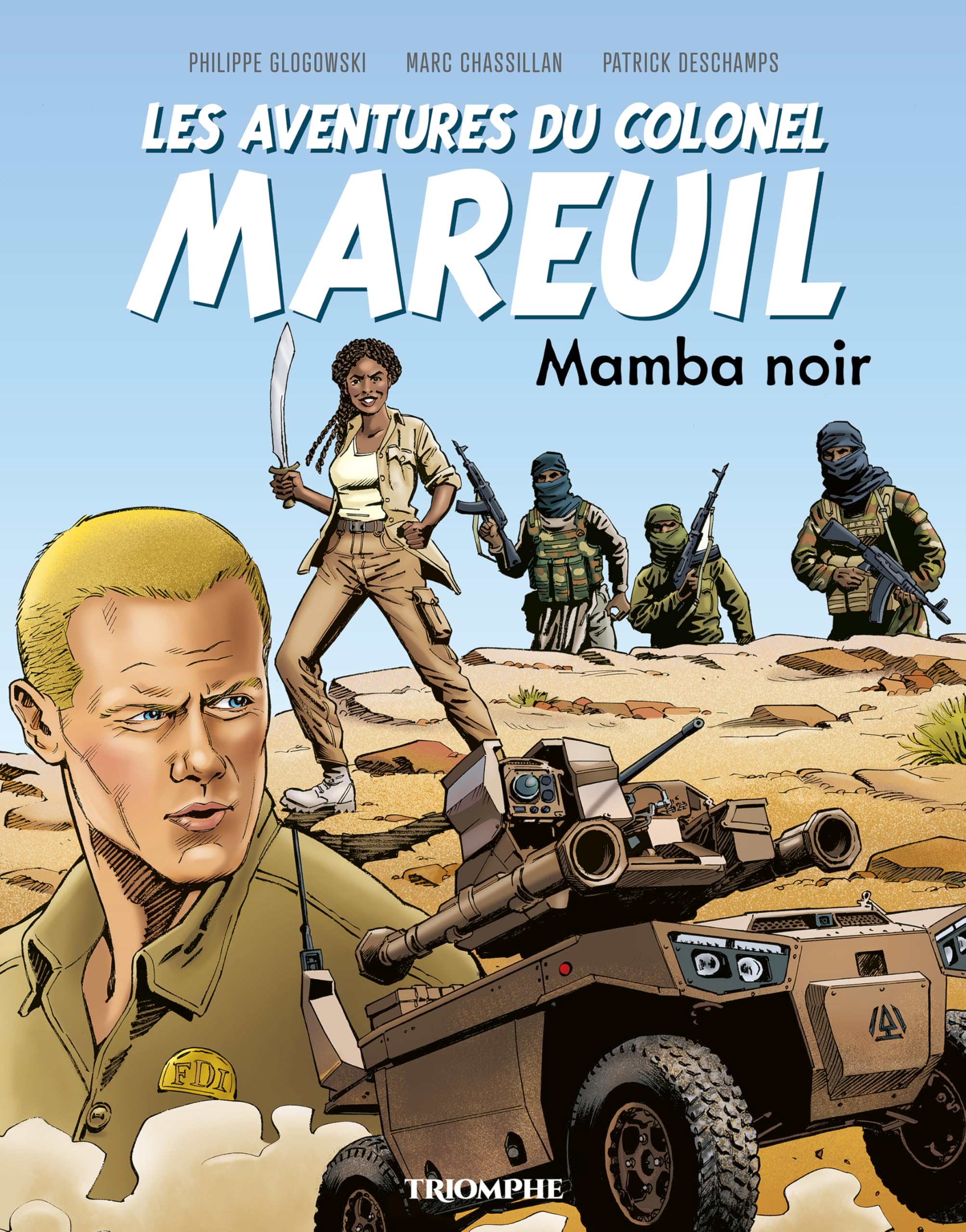 jaquette album Les aventures du colonel Mareuil Tome 5 - Mamba noir