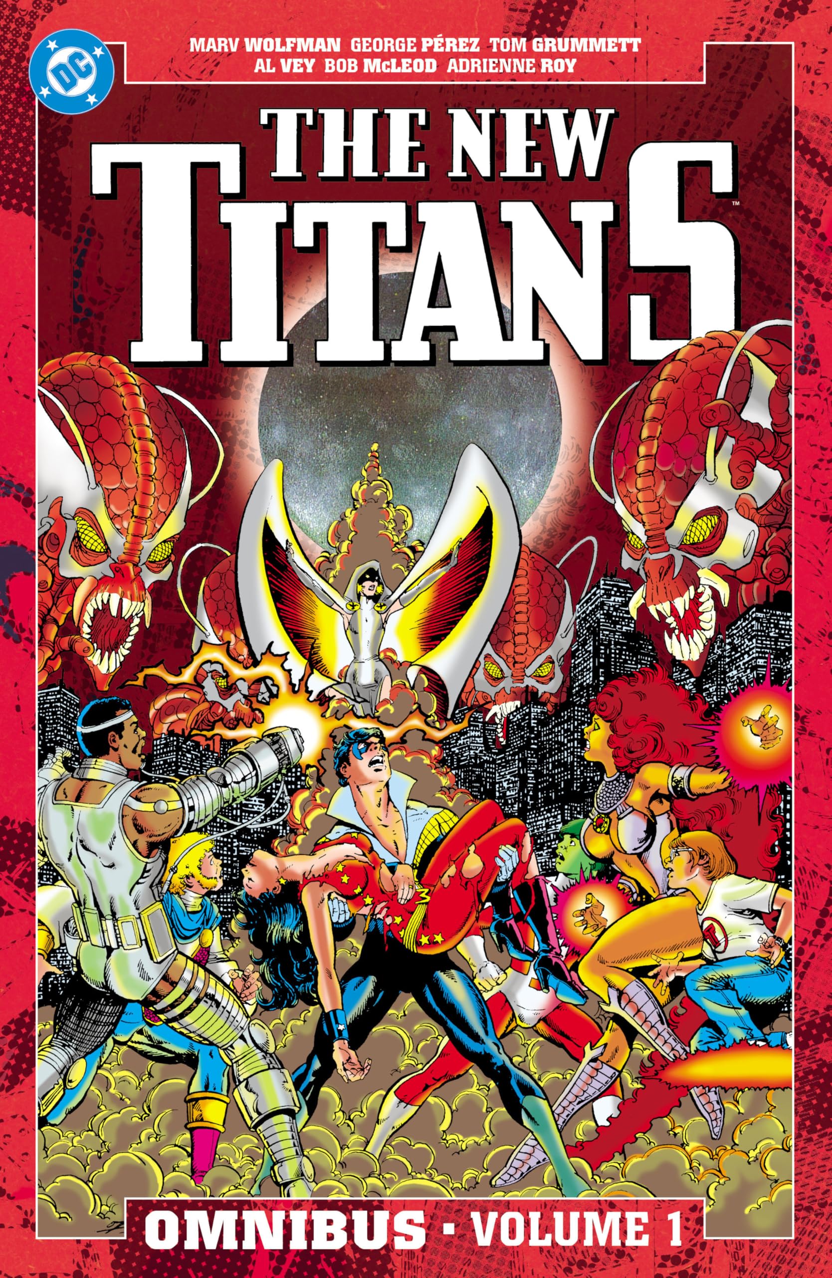 jaquette album The New Titans Omnibus Vol. 1