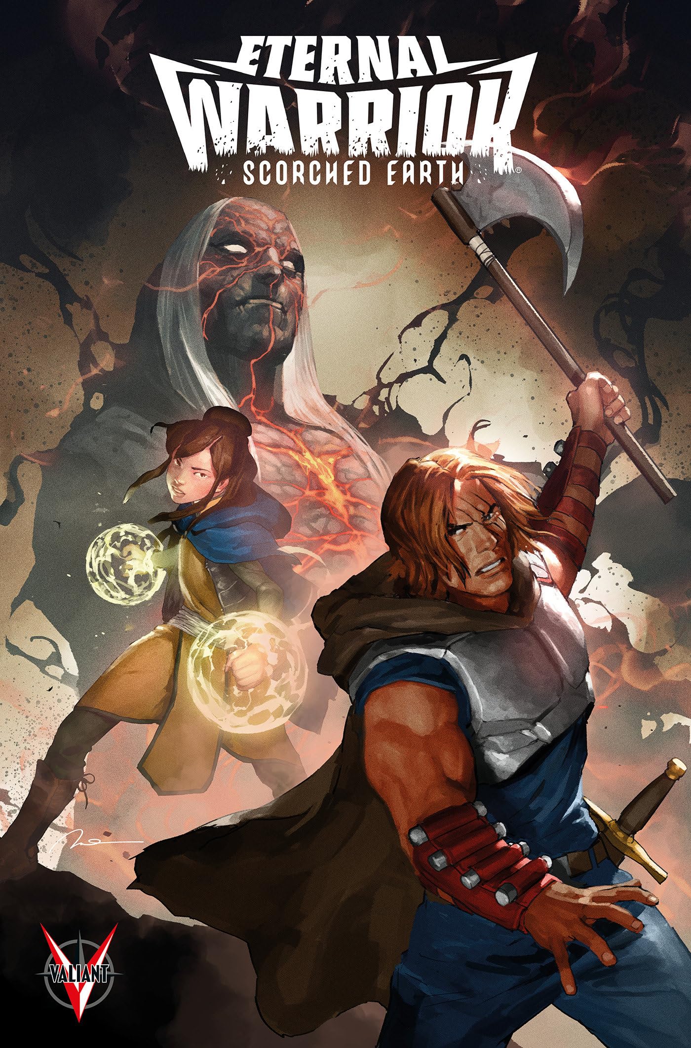 jaquette album Eternal Warrior: Scorched Earth