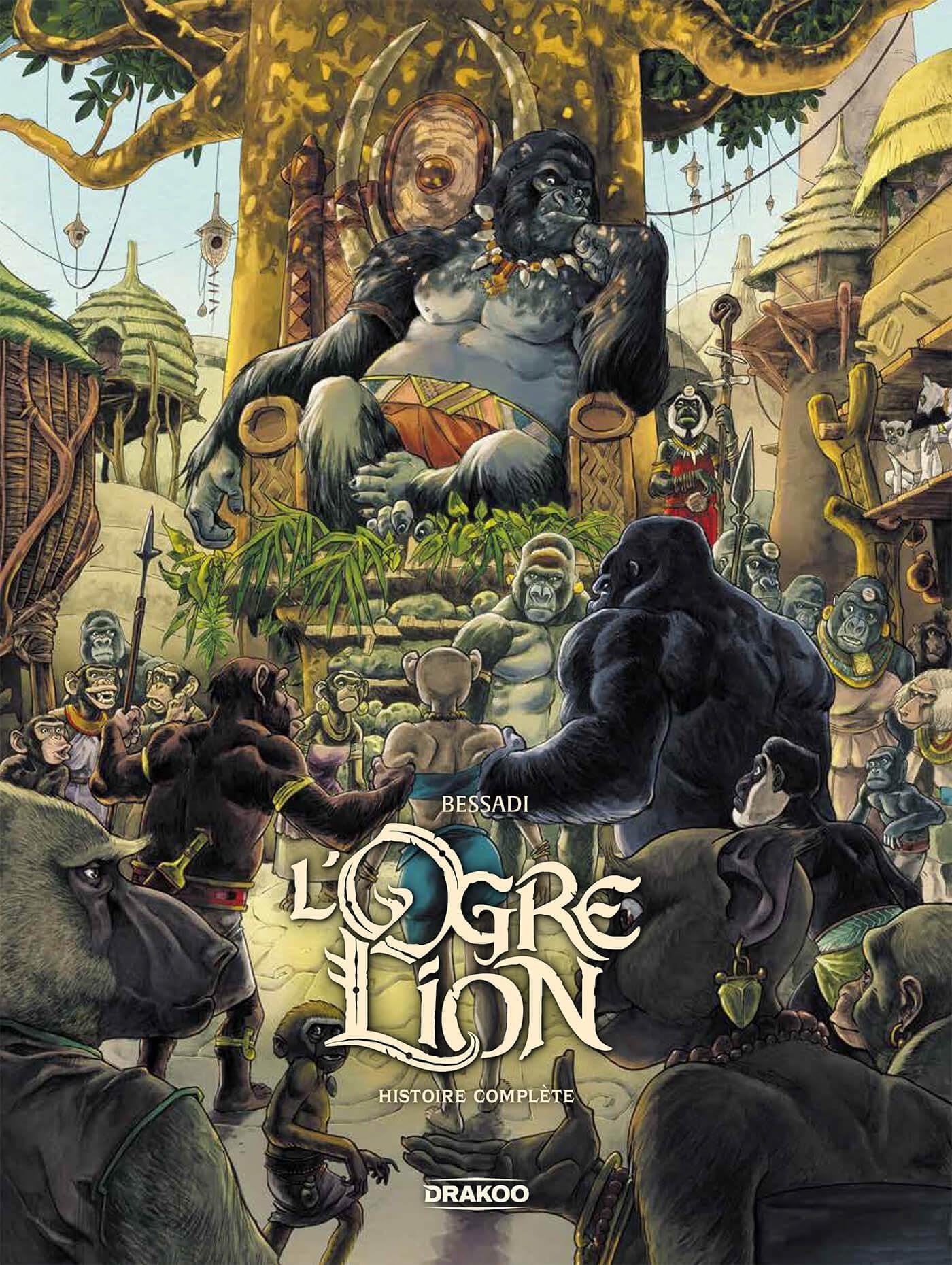 jaquette album L' Ogre Lion - écrin vol. 01 à 03