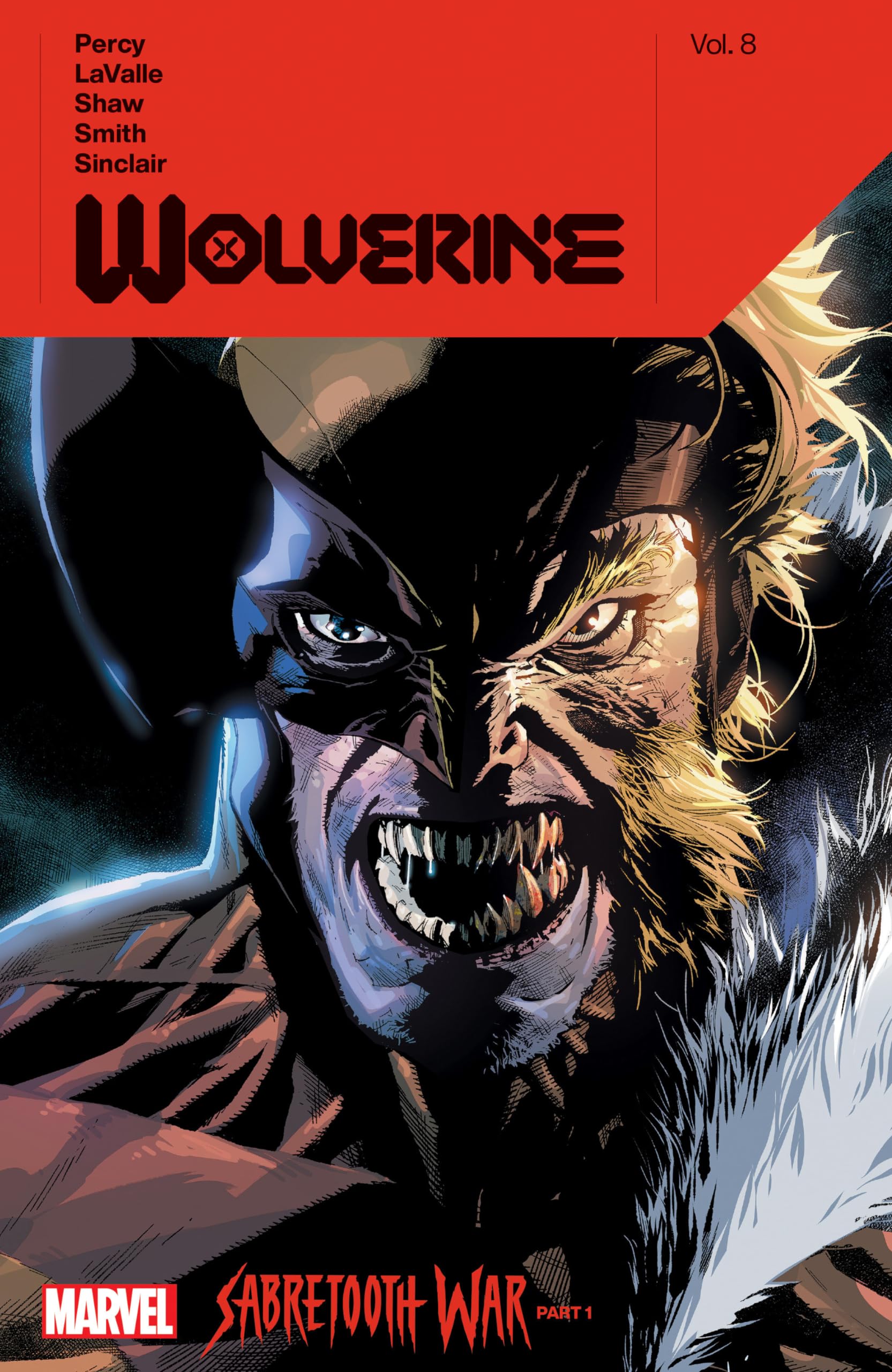 jaquette album WOLVERINE BY BENJAMIN PERCY VOL. 8: SABRETOOTH WAR PART 1