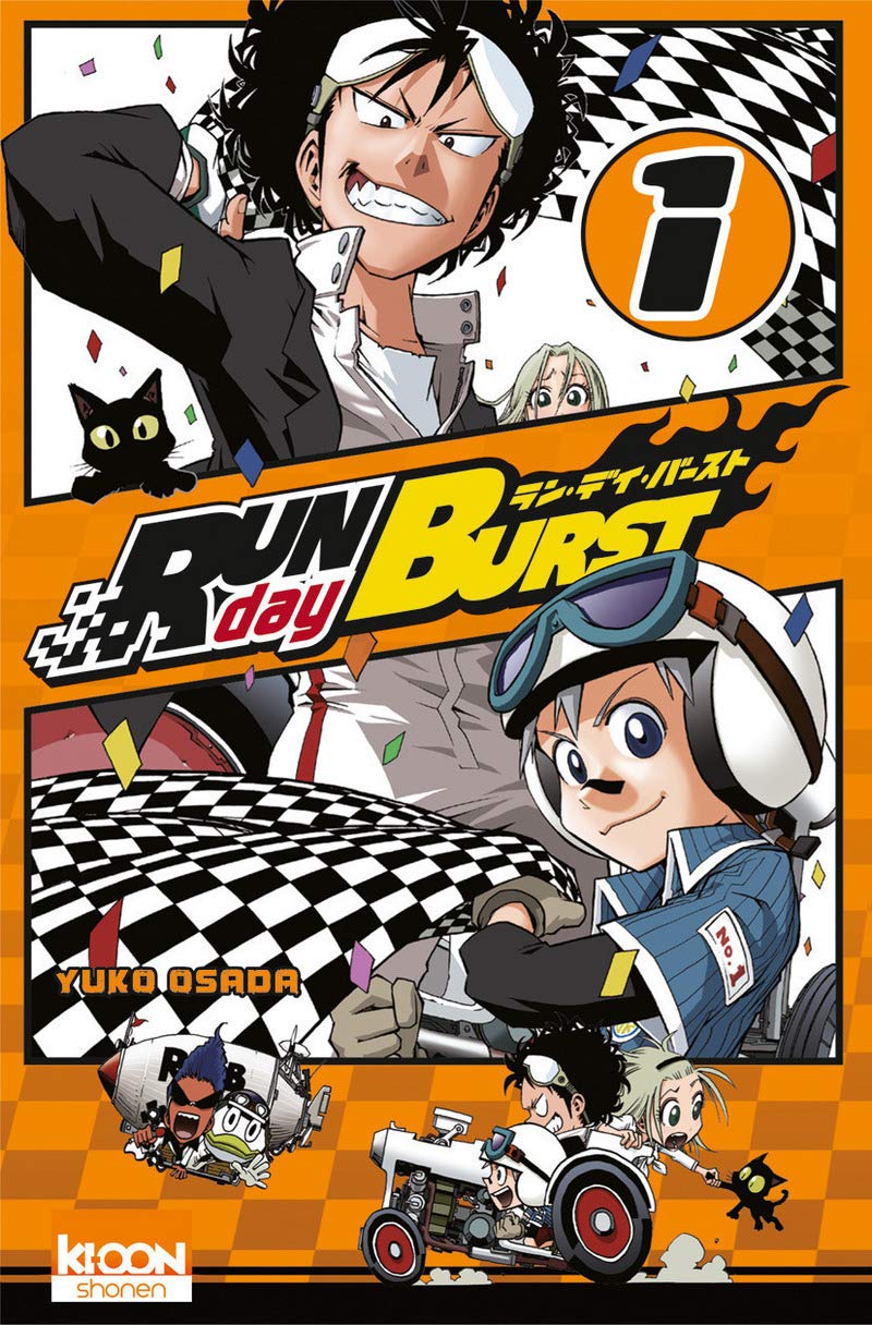 jaquette album Run day Burst, tome 1