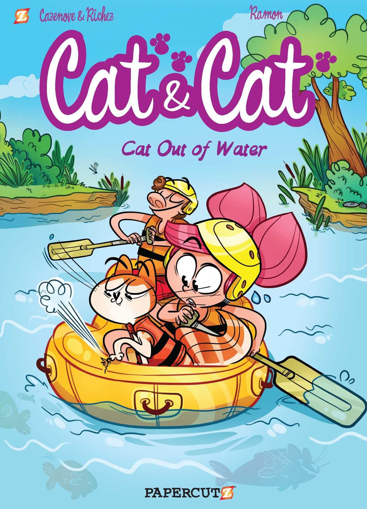 jaquette album Cat &Cat #2 “Cat out of Water” PB: Cat Out of Water