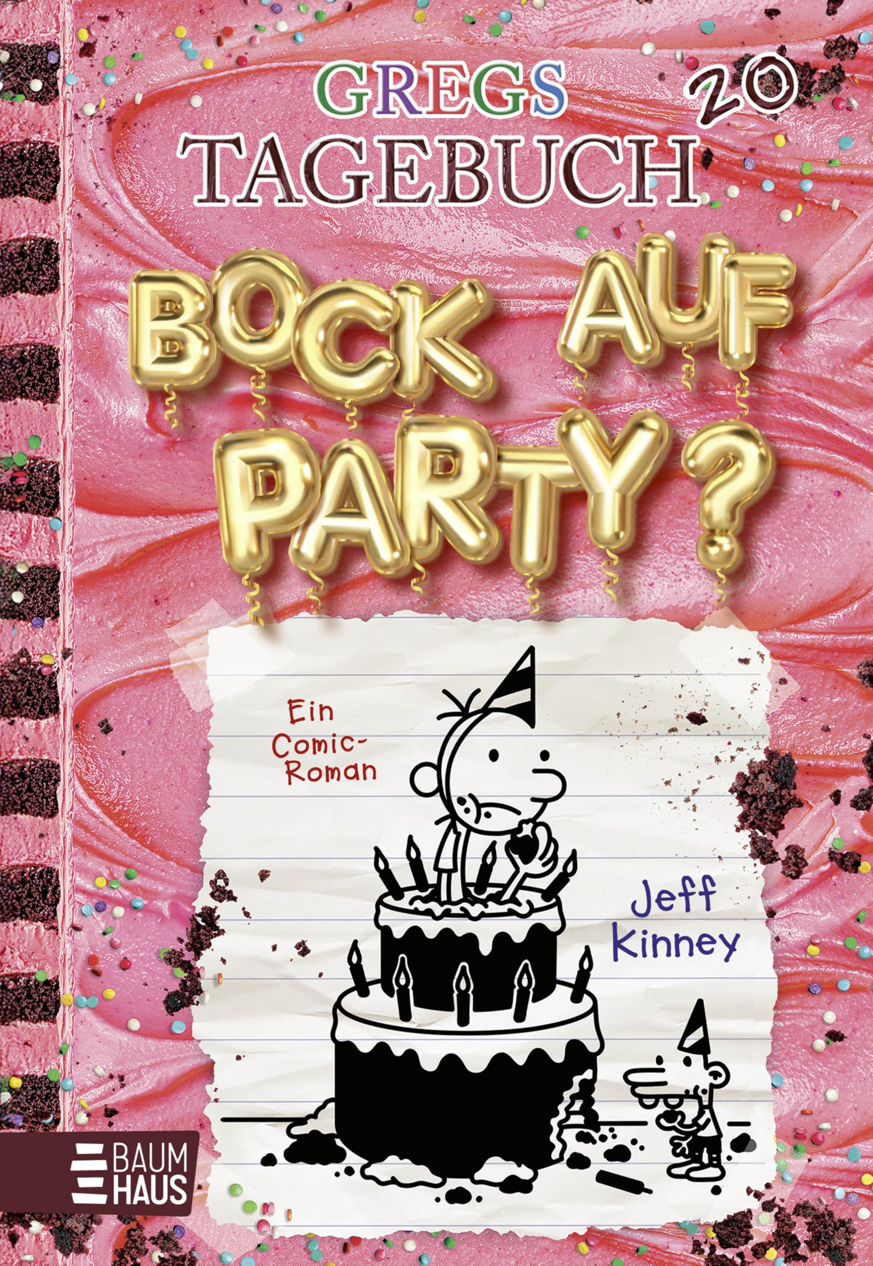 jaquette album Gregs Tagebuch 20 - Bock auf Party?