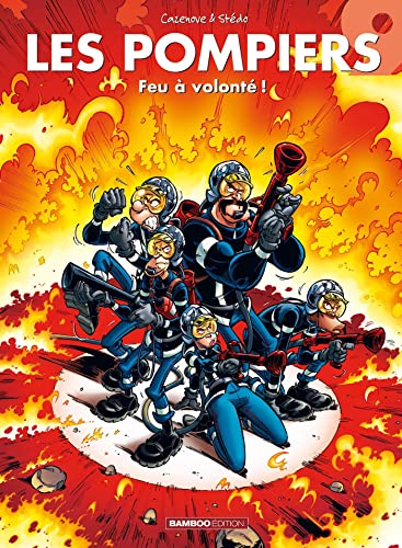 jaquette album Les Pompiers Tome 9 - Feu À Volonté !