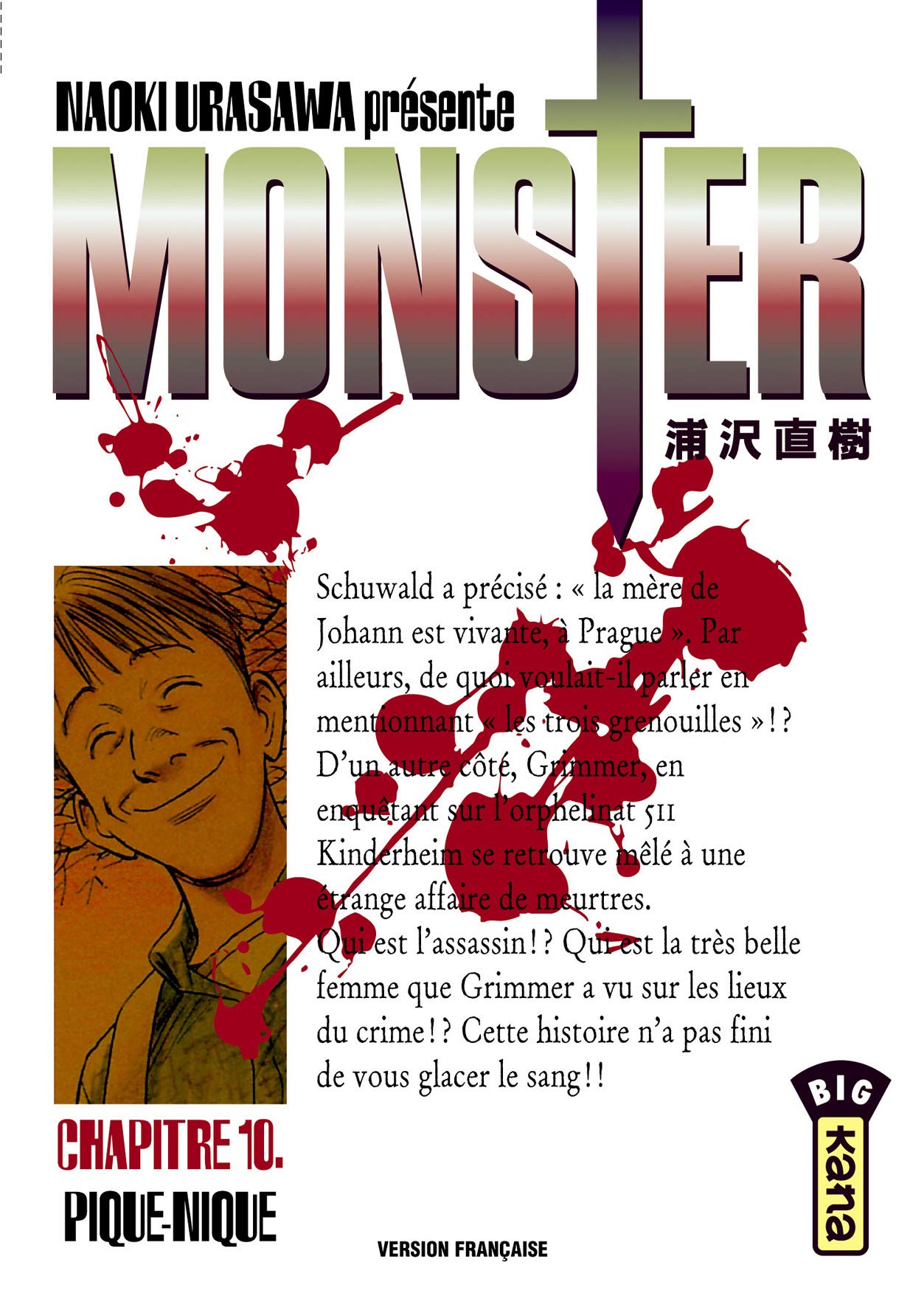 jaquette album Monster, tome 10 : Pique-nique