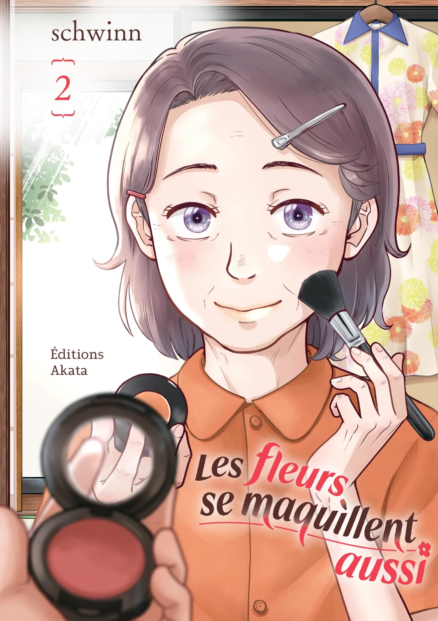 jaquette album Les Fleurs se maquillent aussi - Tome 02