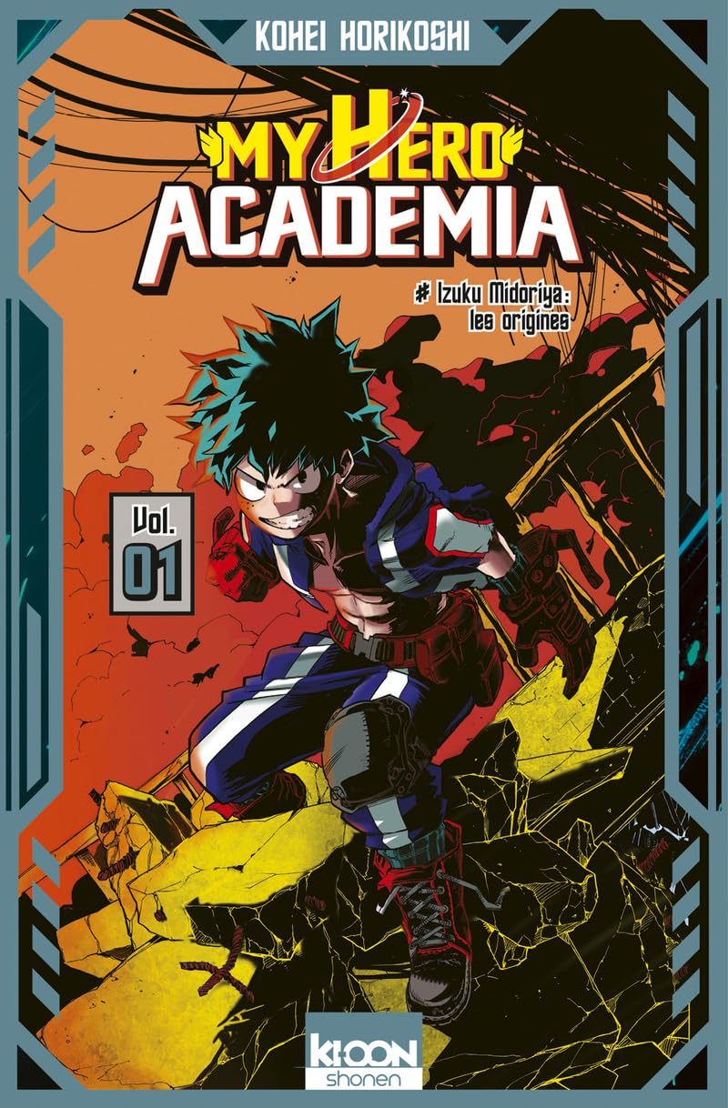 jaquette album My Hero Academia T01 - Édition collector Deku