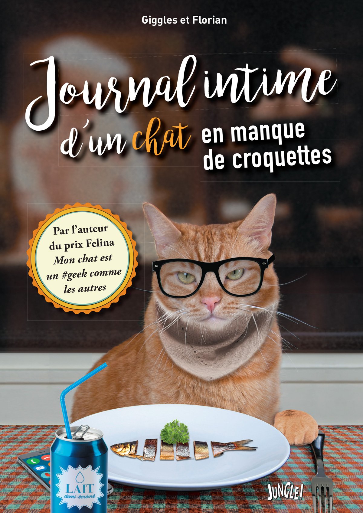 jaquette album Journal intime d'un chat en manque de croquettes