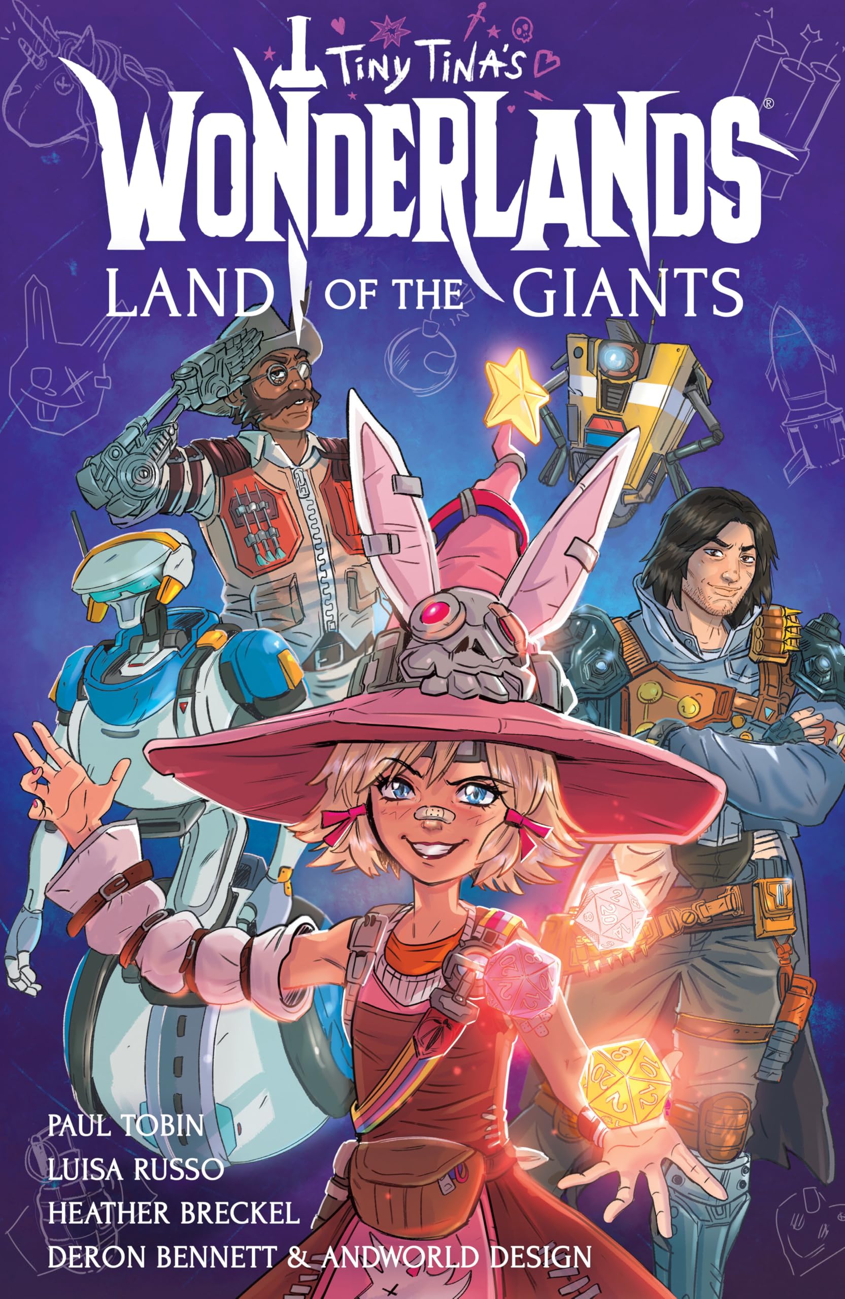 jaquette album Tiny Tina's Wonderlands: Land of the Giants