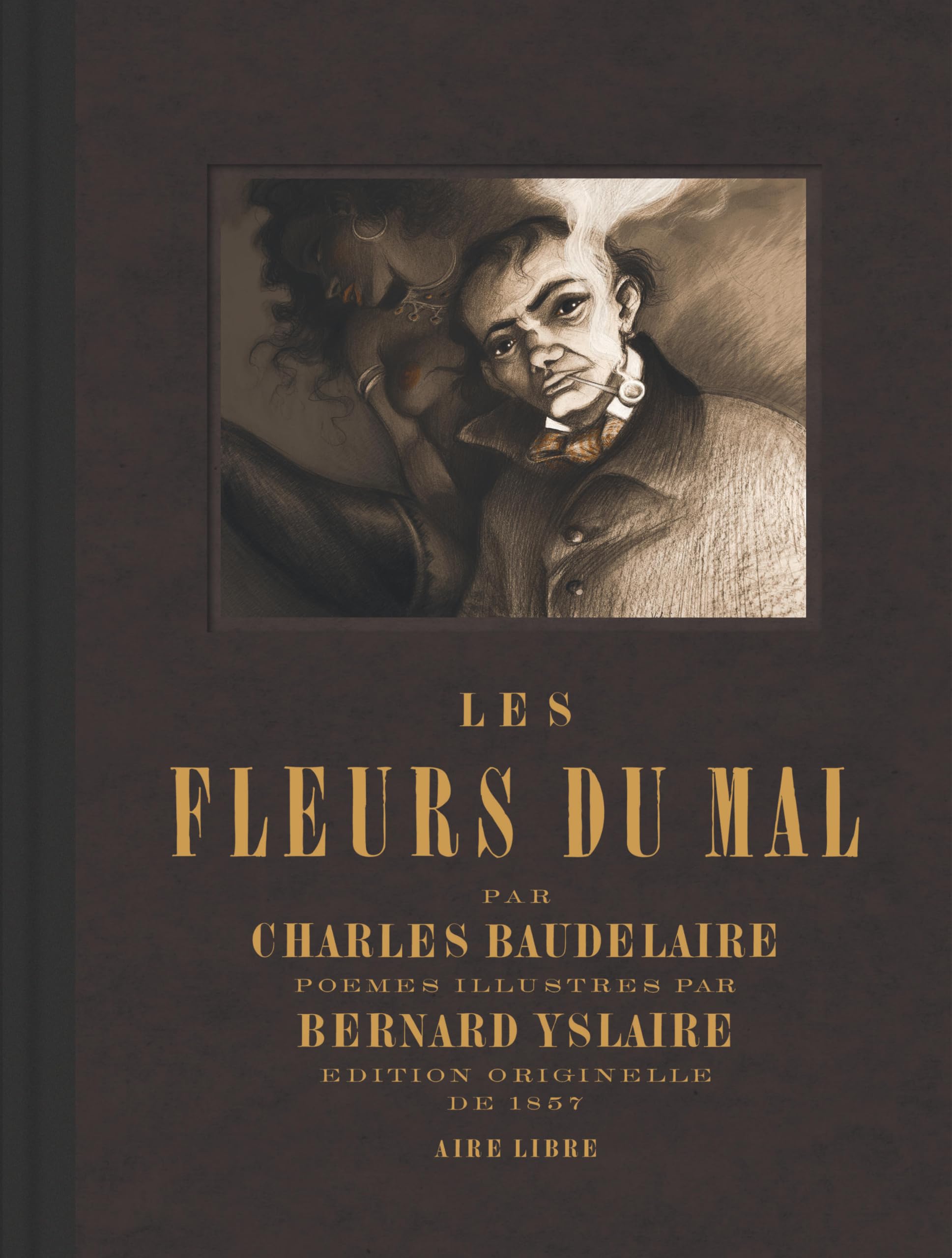 jaquette album Les Fleurs du Mal - Recueil de poèmes de Baudelaire
