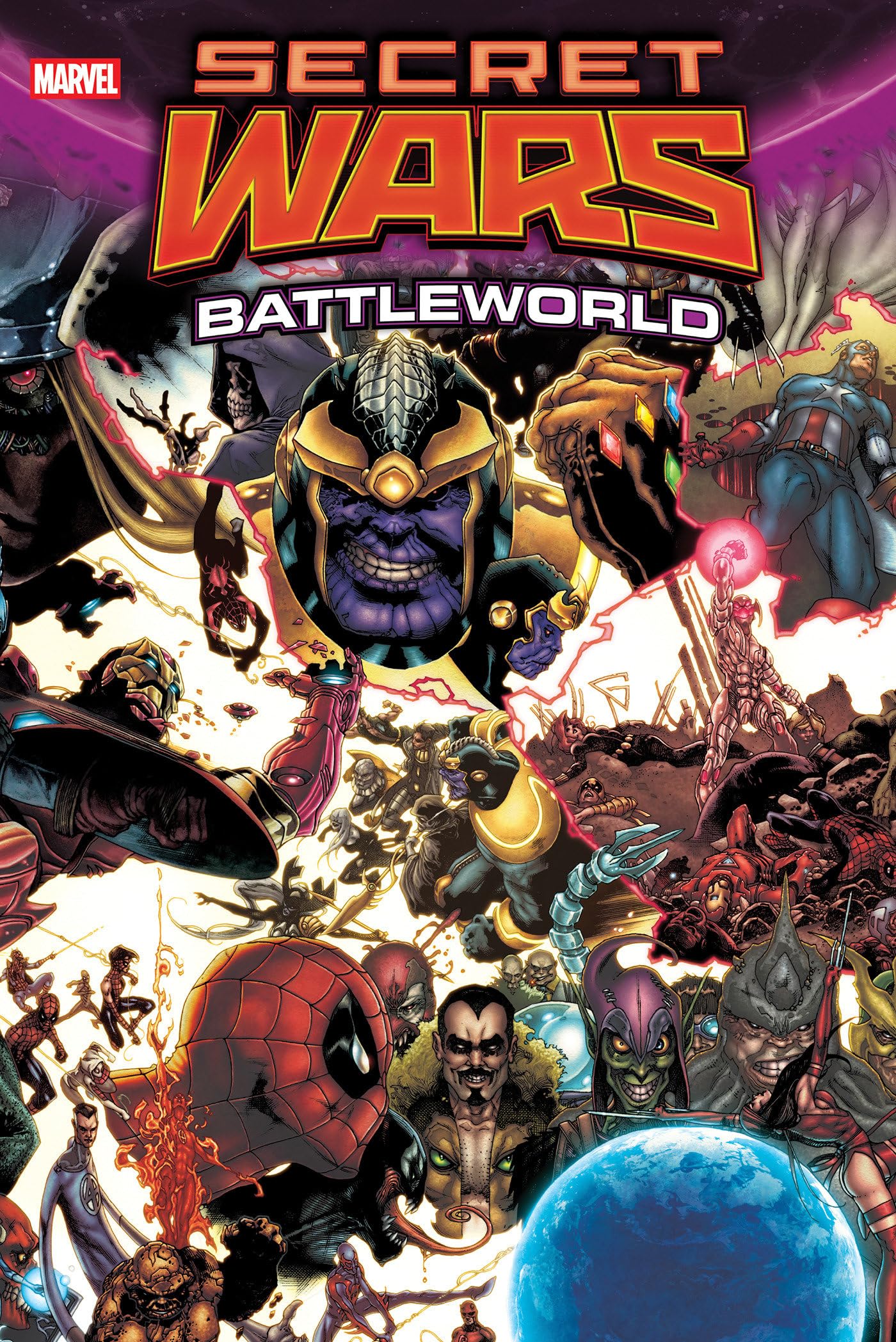 jaquette album Secret Wars: Battleworld Omnibus Vol. 2 Simone Bianchi Cover