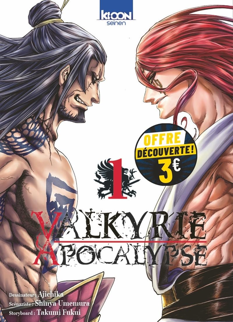 jaquette album Valkyrie Apocalypse T01 à 3 euros