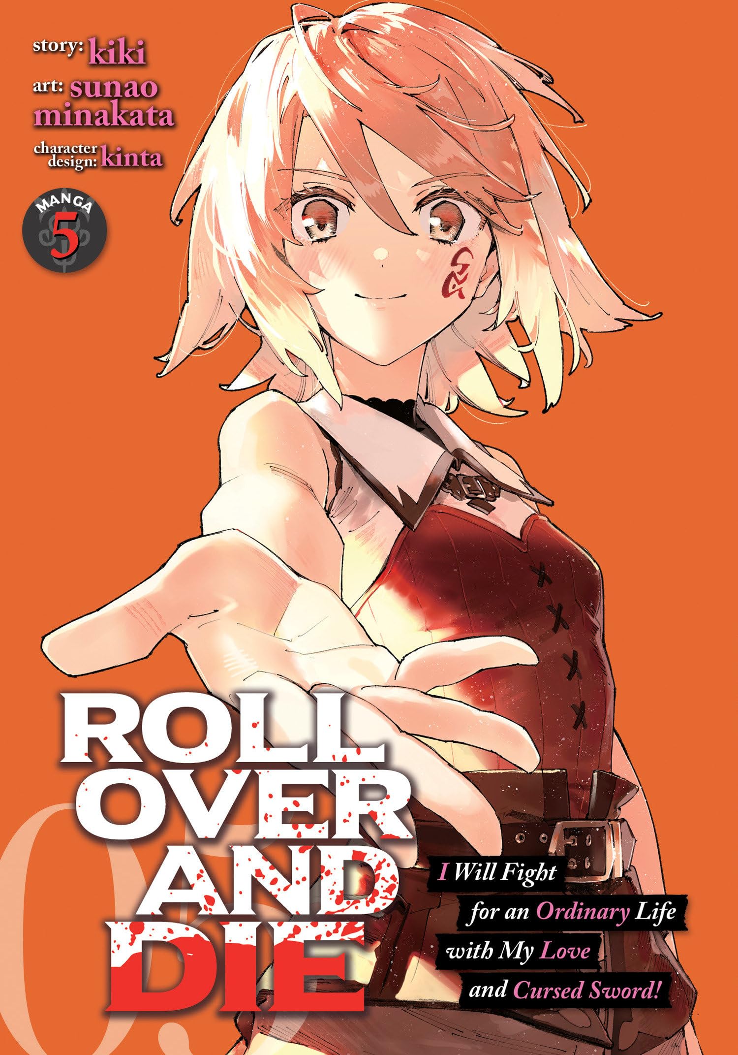 jaquette livre ROLL OVER AND DIE: I Will Fight for an Ordinary Life with My Love and Cursed Sword! (Manga) Vol. 5