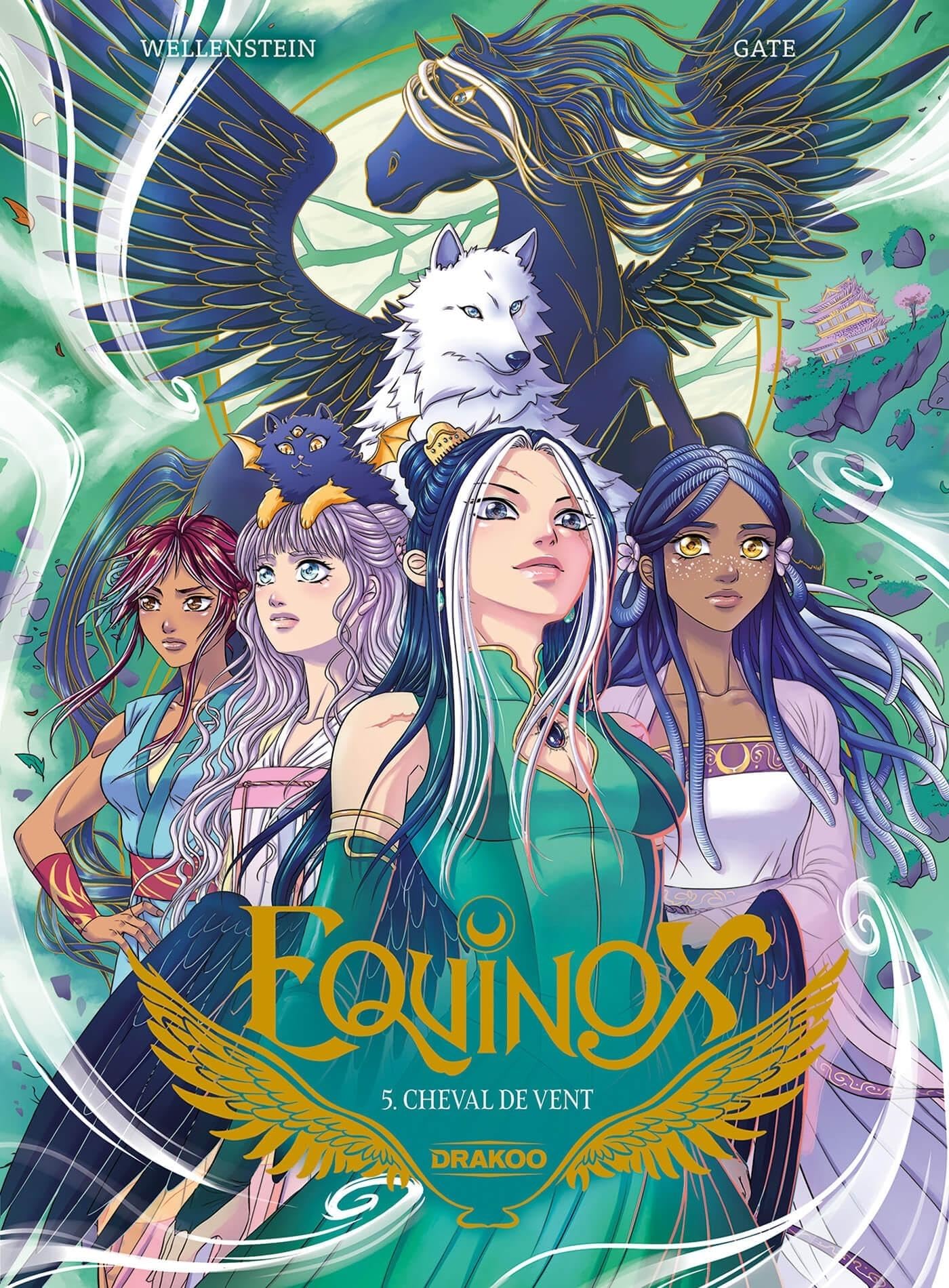 jaquette album Equinox - vol. 05: Cheval de vent
