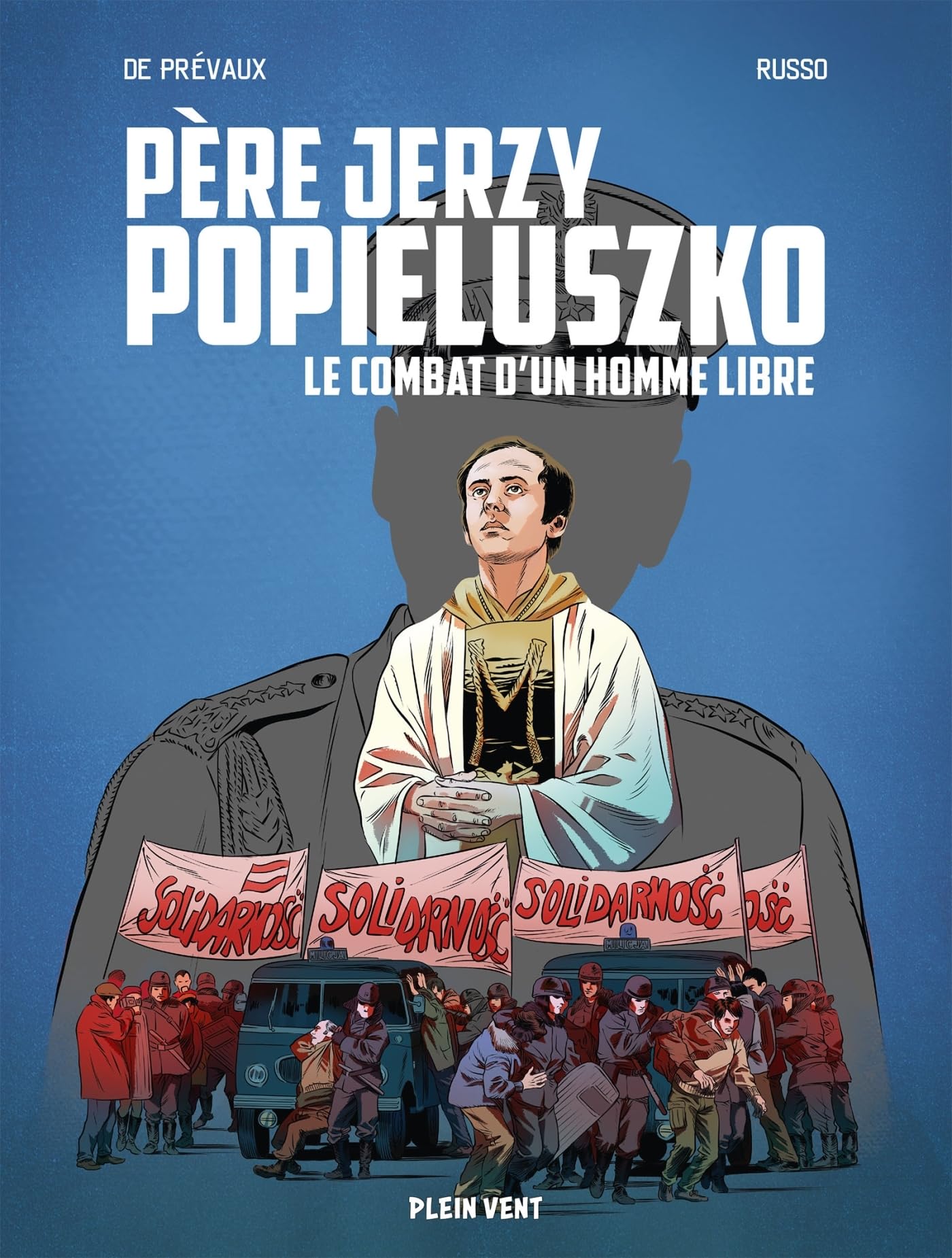 jaquette album Père Jerzy Popieluszko: Le combat d'un homme libre