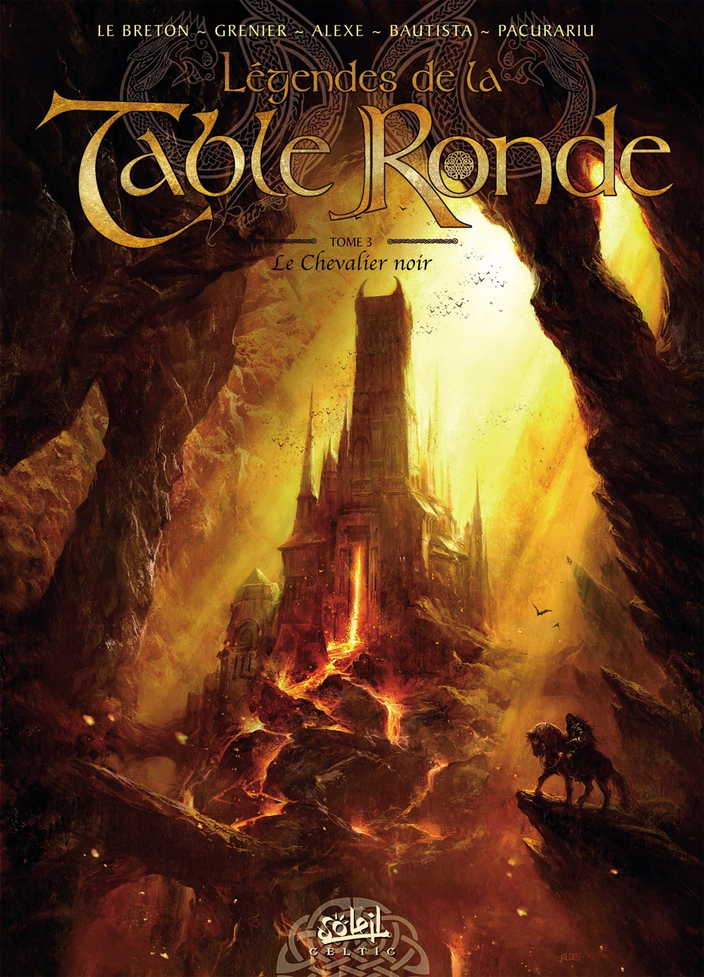 jaquette album Légendes de la Table ronde T03: Le Chevalier noir