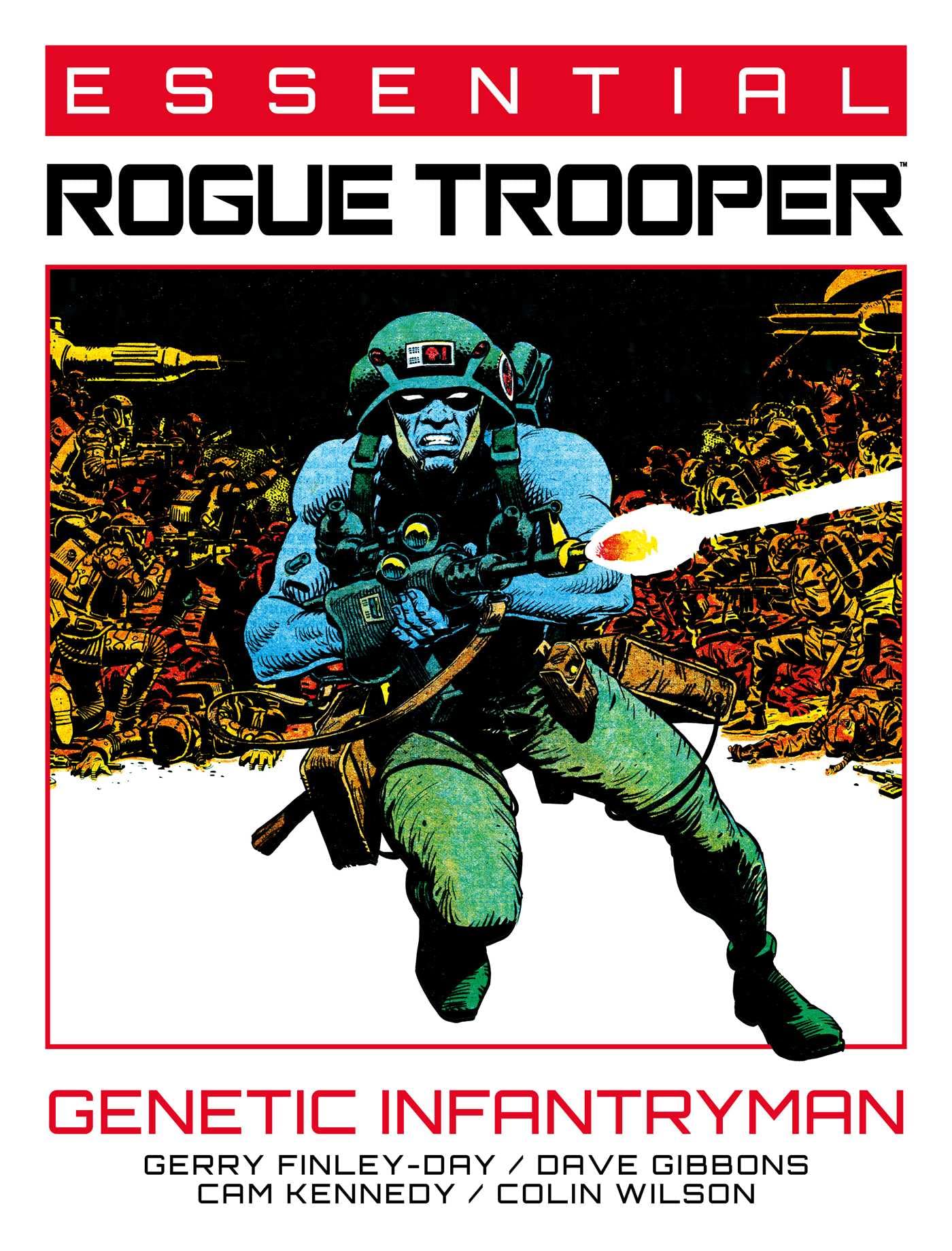 jaquette album Essential Rogue Trooper: Genetic Infantryman (Volume 1)