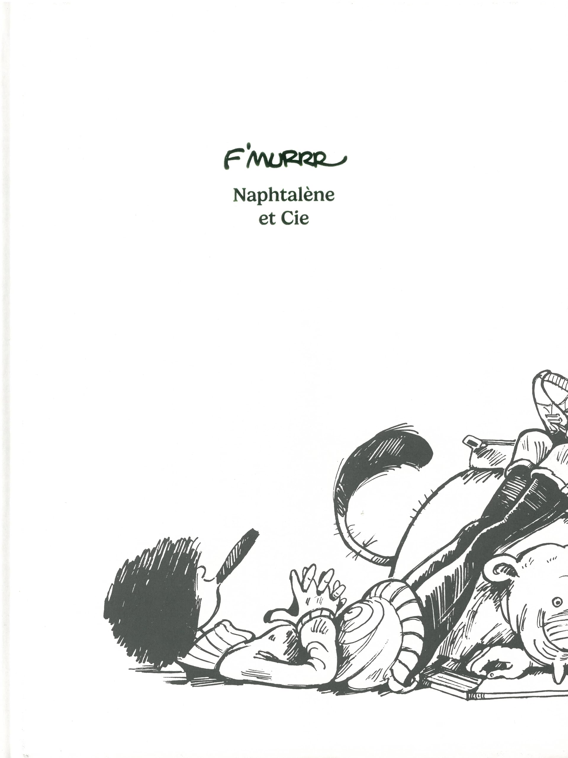 jaquette album Naphtalène et Cie
