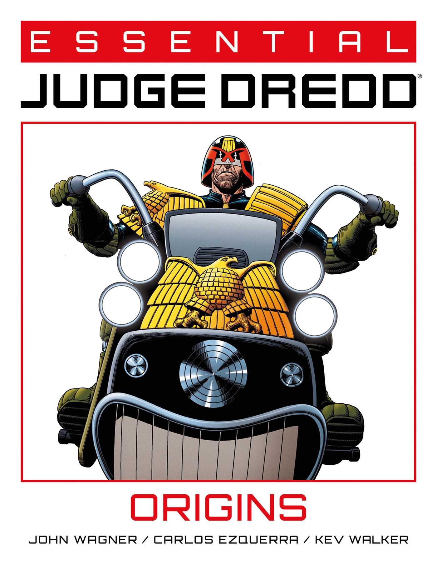jaquette livre Essential Judge Dredd: Origins
