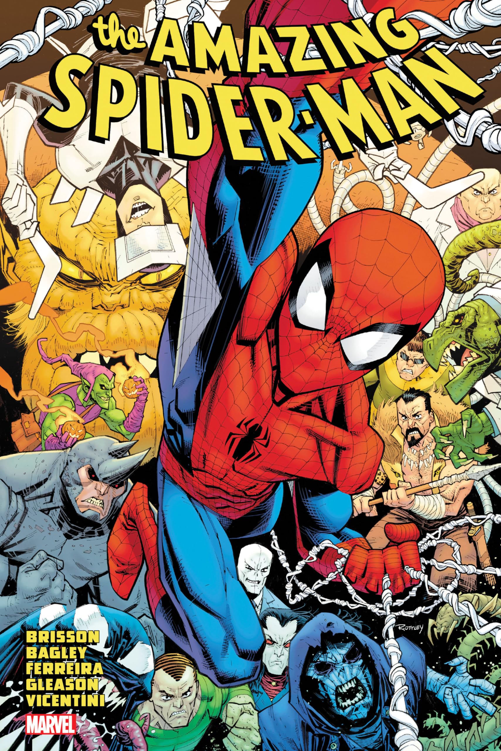 jaquette album AMAZING SPIDER-MAN BY NICK SPENCER OMNIBUS VOL. 2 OTTLEY COVER