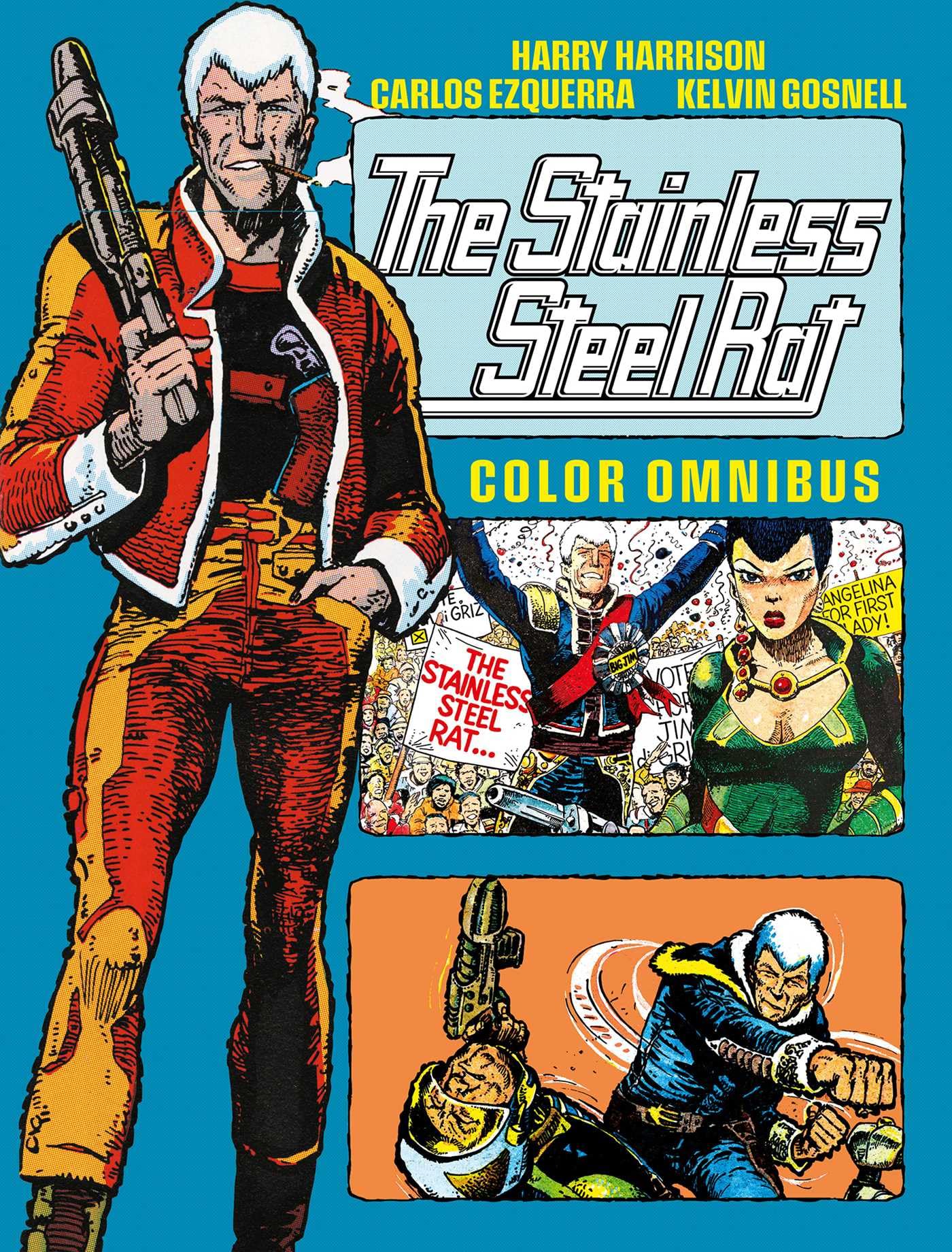 jaquette album The Stainless Steel Rat - Color Omnibus