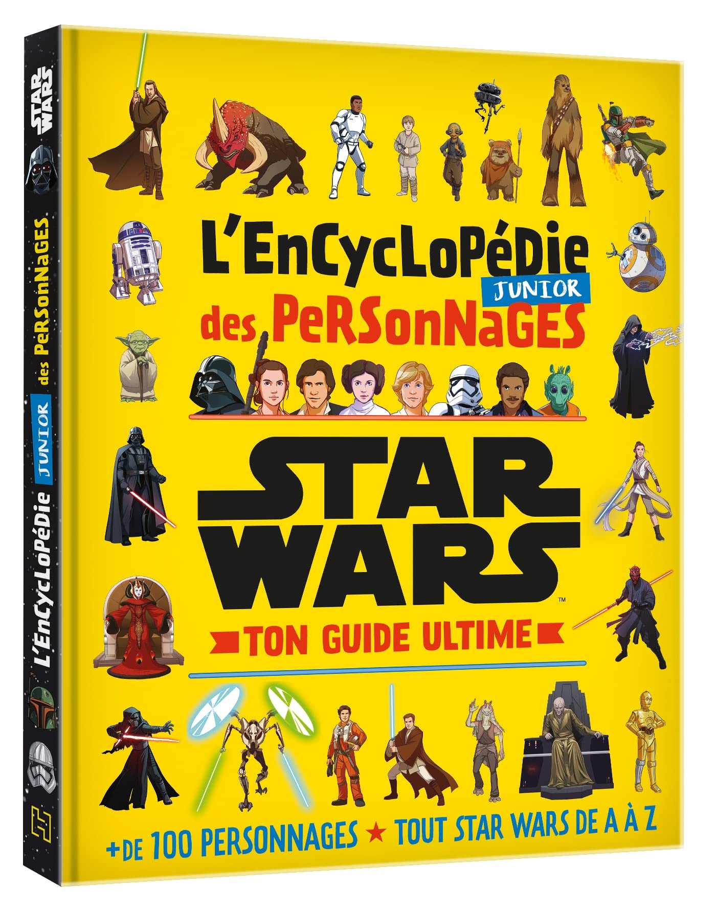 jaquette album STAR WARS - L'Encyclopédie Junior des Personnages - Ton Guide Ultime: +100 personnages - Tout Star Wars de A à Z