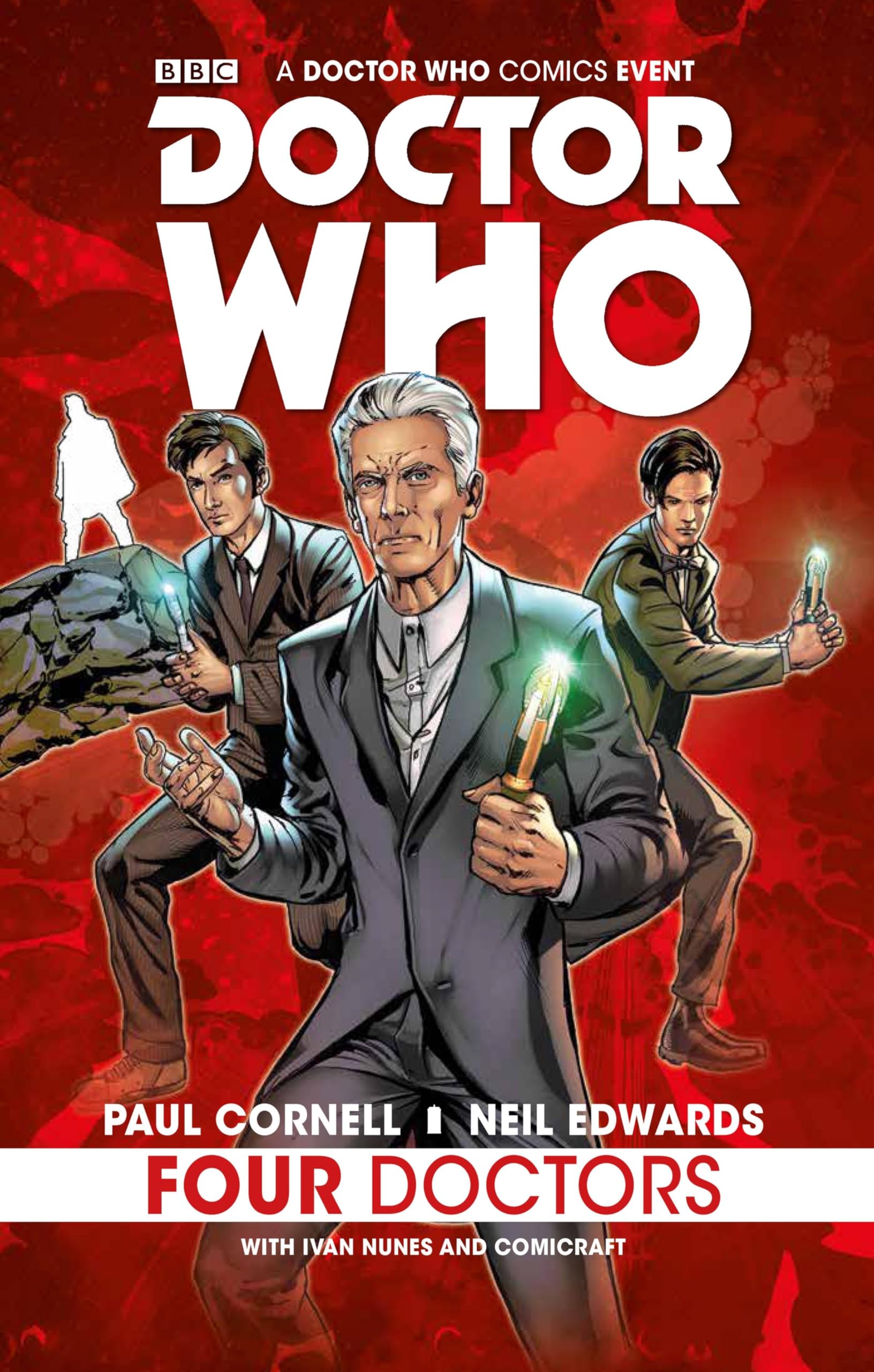 jaquette album Doctor Who 1: Four Doctors