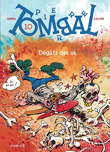 jaquette album Pierre Tombal Tome 10 - Dégâts Des Os