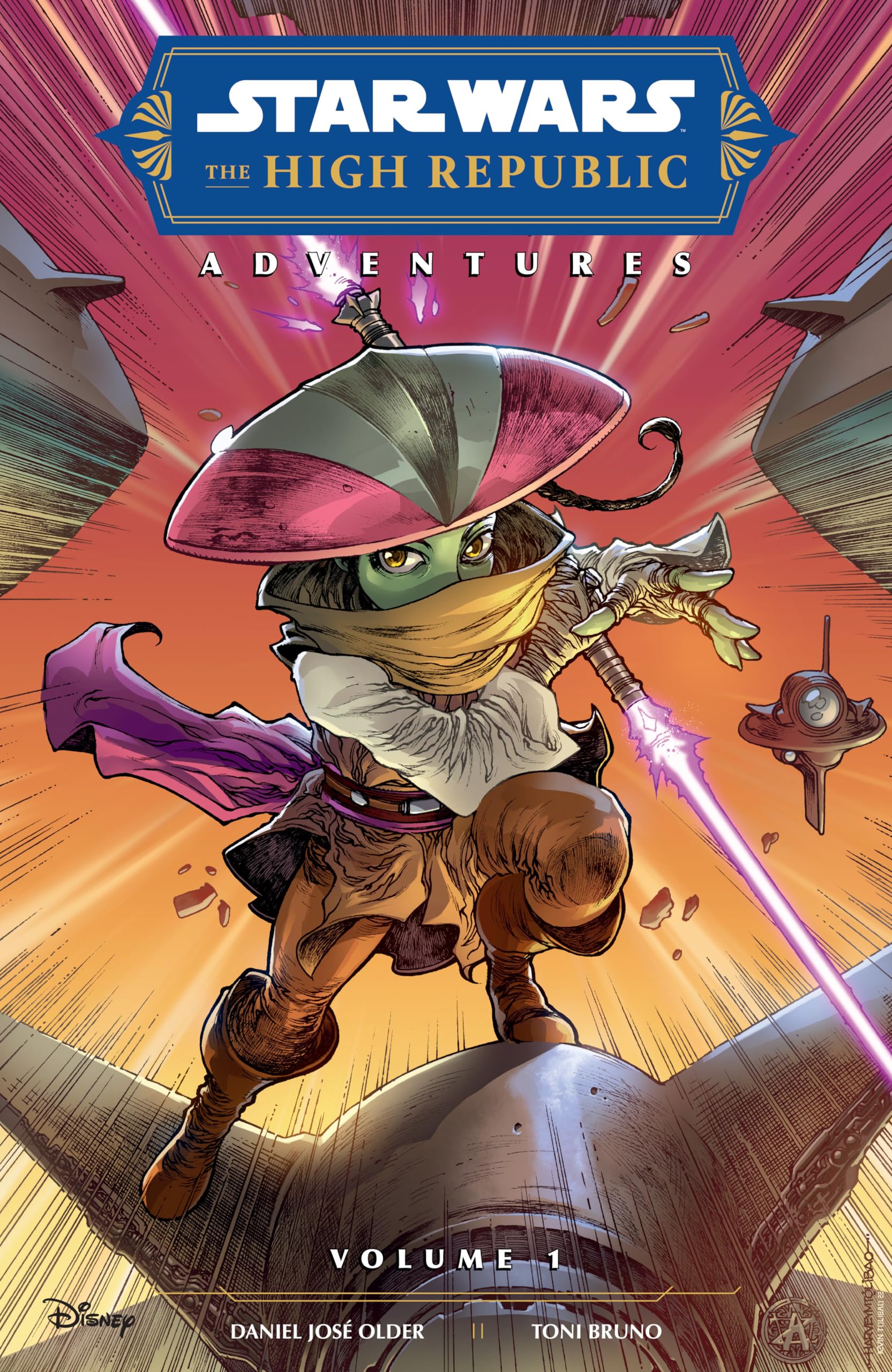 jaquette album Star Wars: The High Republic Adventures 1