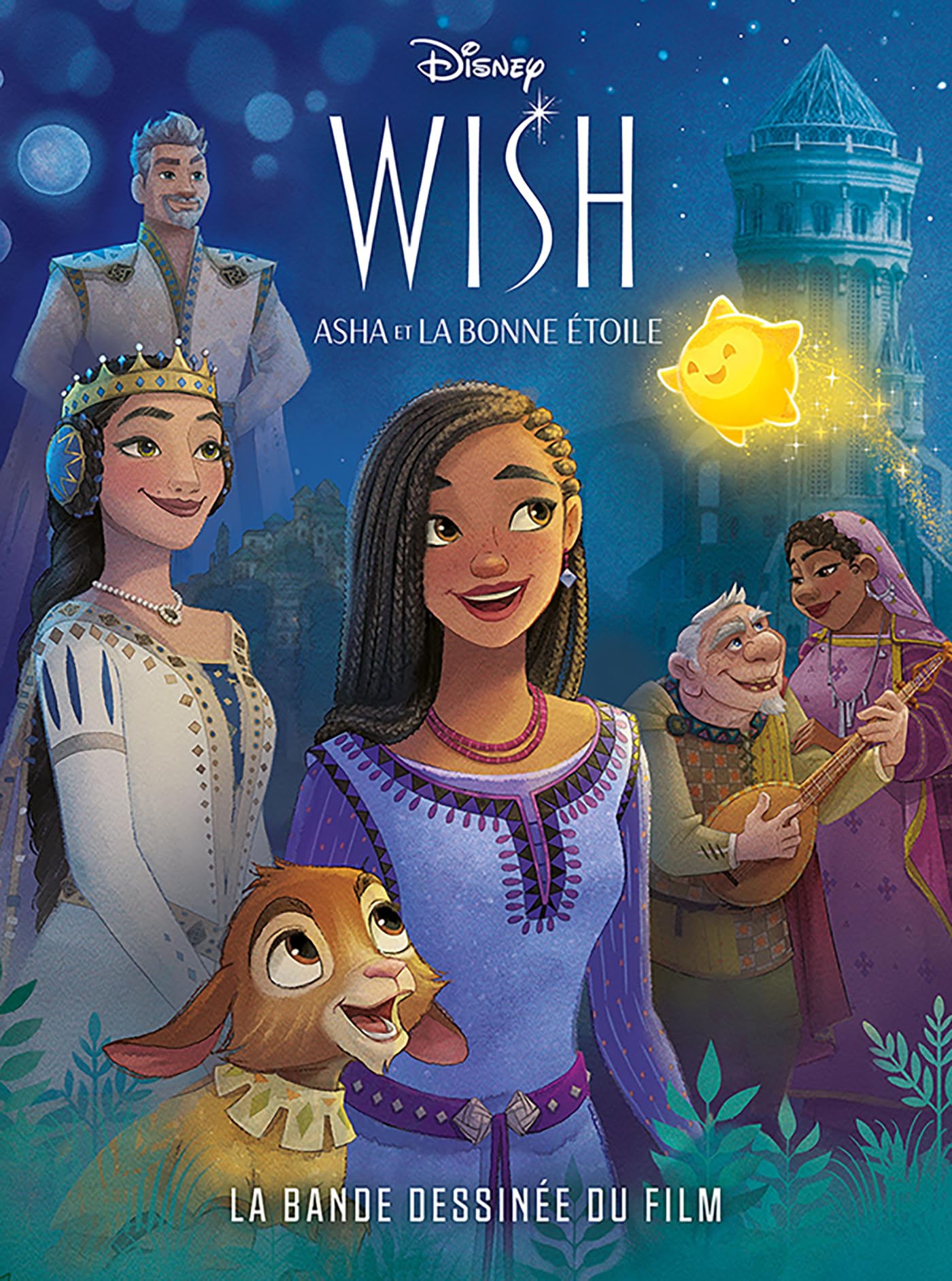 jaquette album Wish, Asha et la bonne étoile: La bande dessinée du film Disney