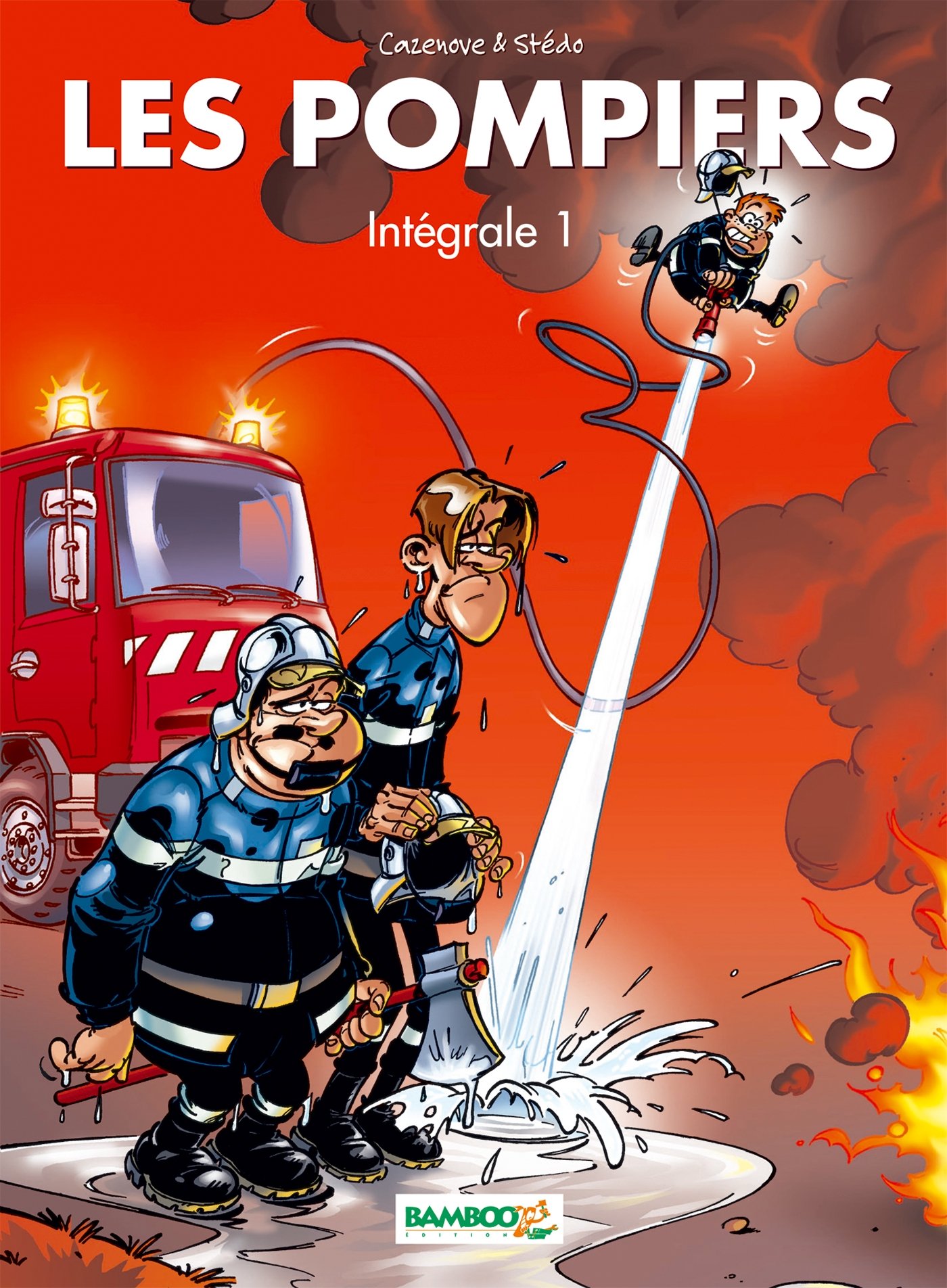 jaquette album Les Pompiers - intégrale tomes 1 et 2