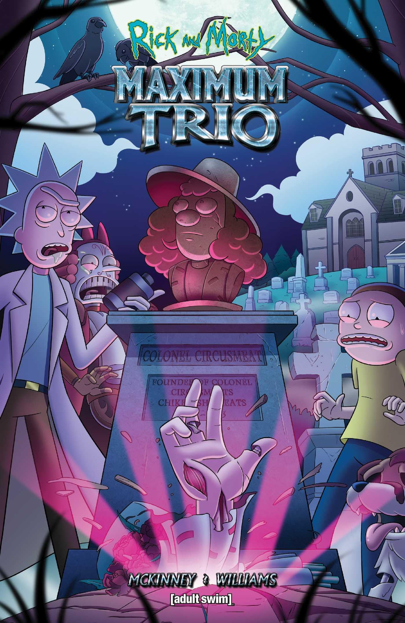 jaquette album Rick and Morty: Maximum Trio