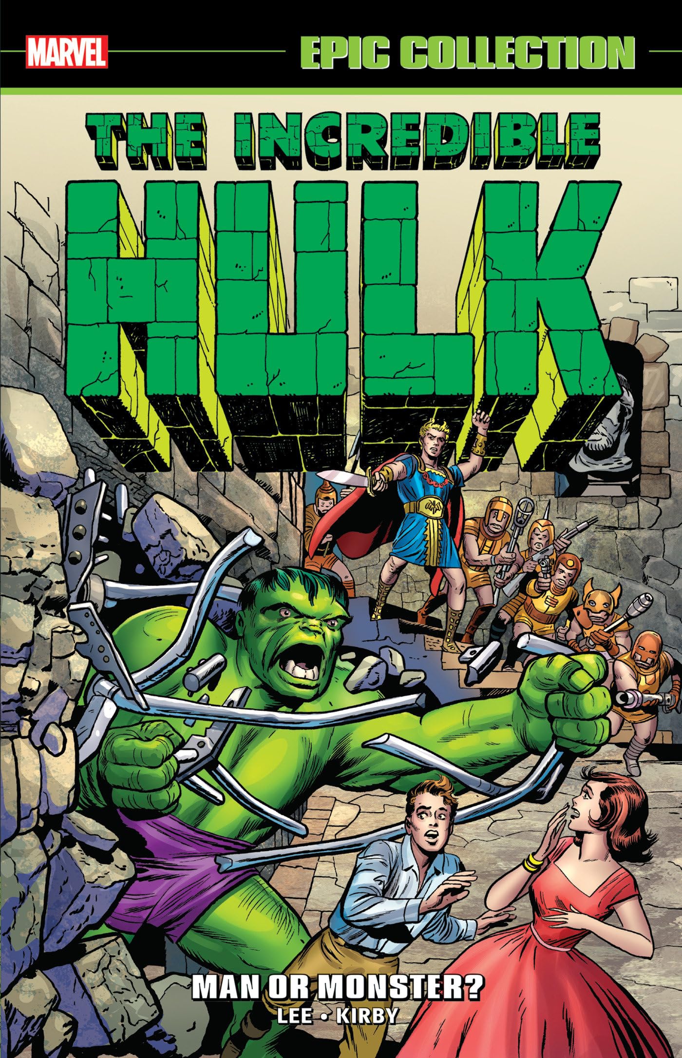 jaquette album INCREDIBLE HULK EPIC COLLECTION: MAN OR MONSTER? [NEW PRINTING 2]