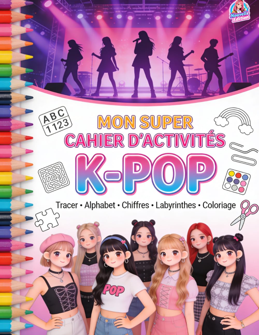 jaquette album Mon Grand Livre Multi Jeux K-Pop