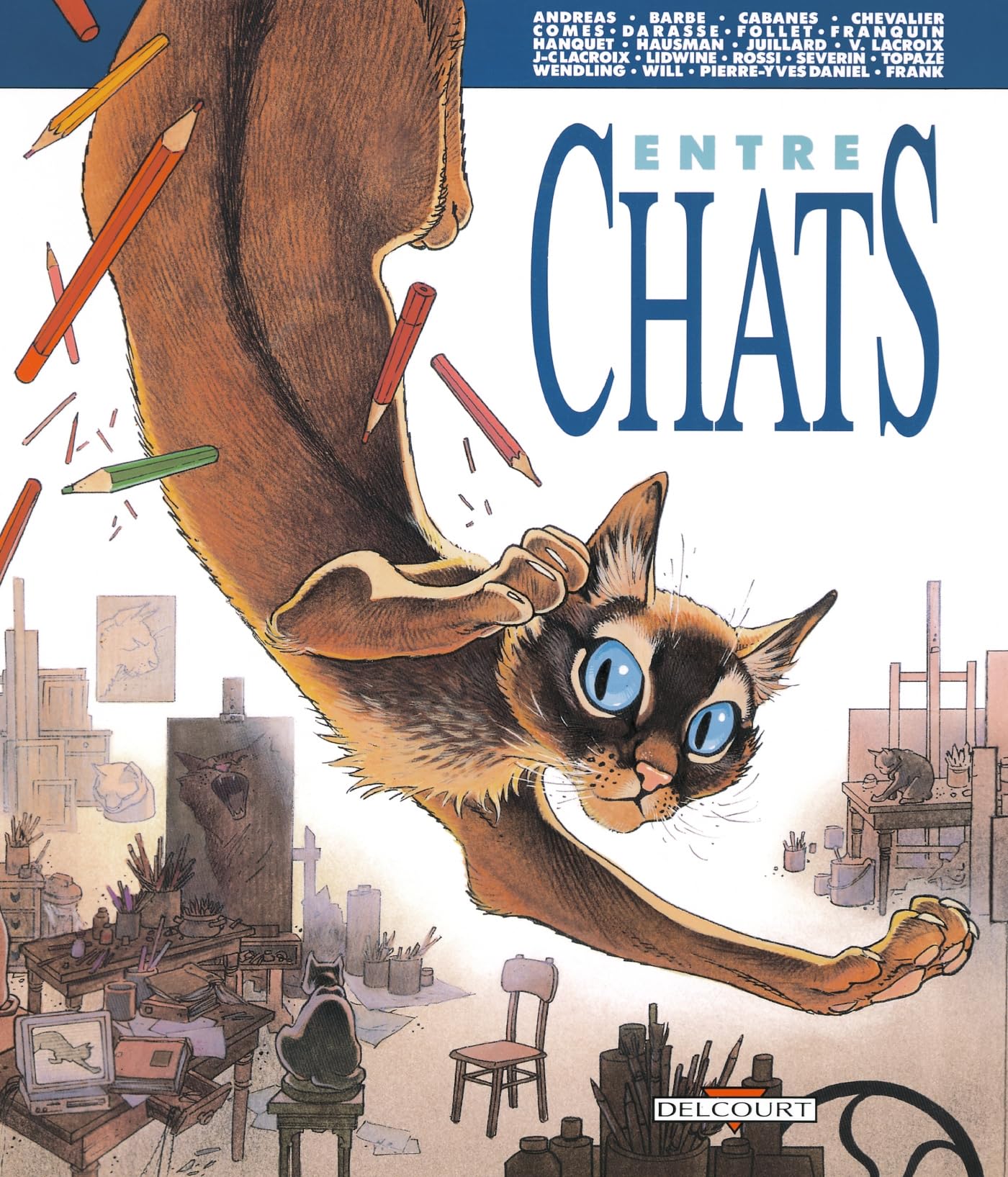 jaquette album Entre chats