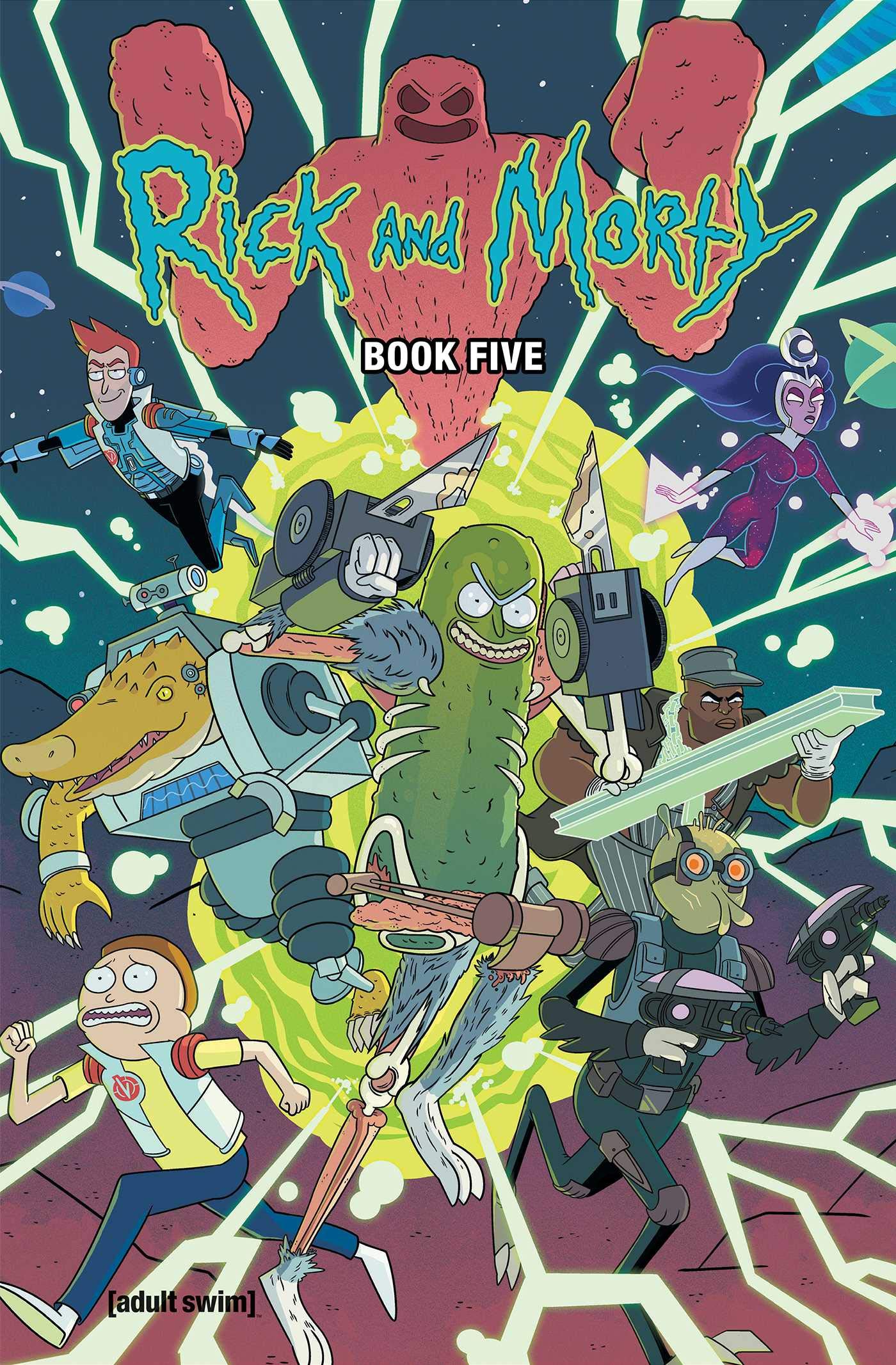 jaquette album Rick and Morty Book 5