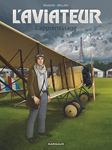jaquette album L'aviateur Tome 2 - L'apprentissage