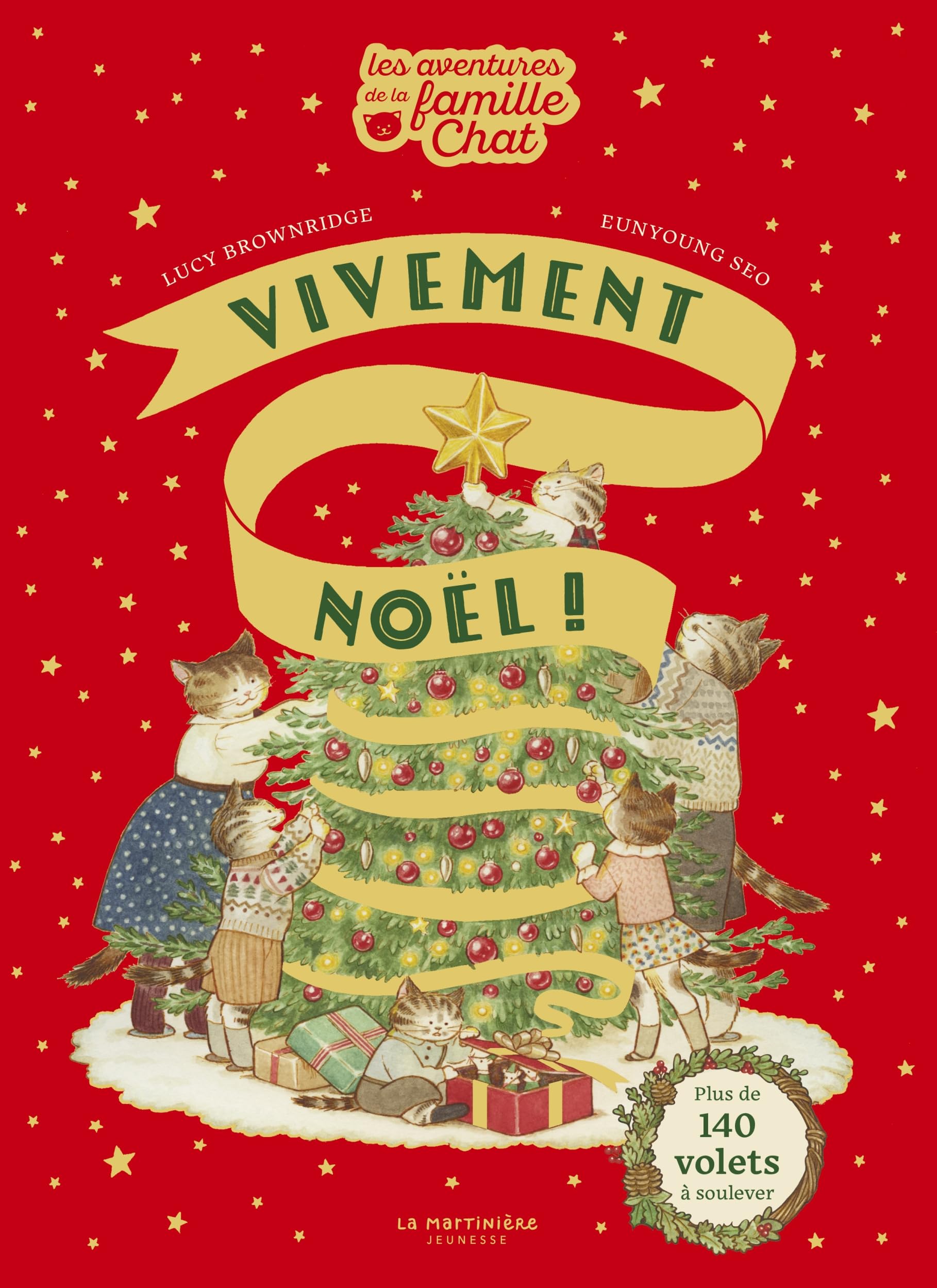 jaquette album Vivement Noël !: Les Aventures de la famille Chat