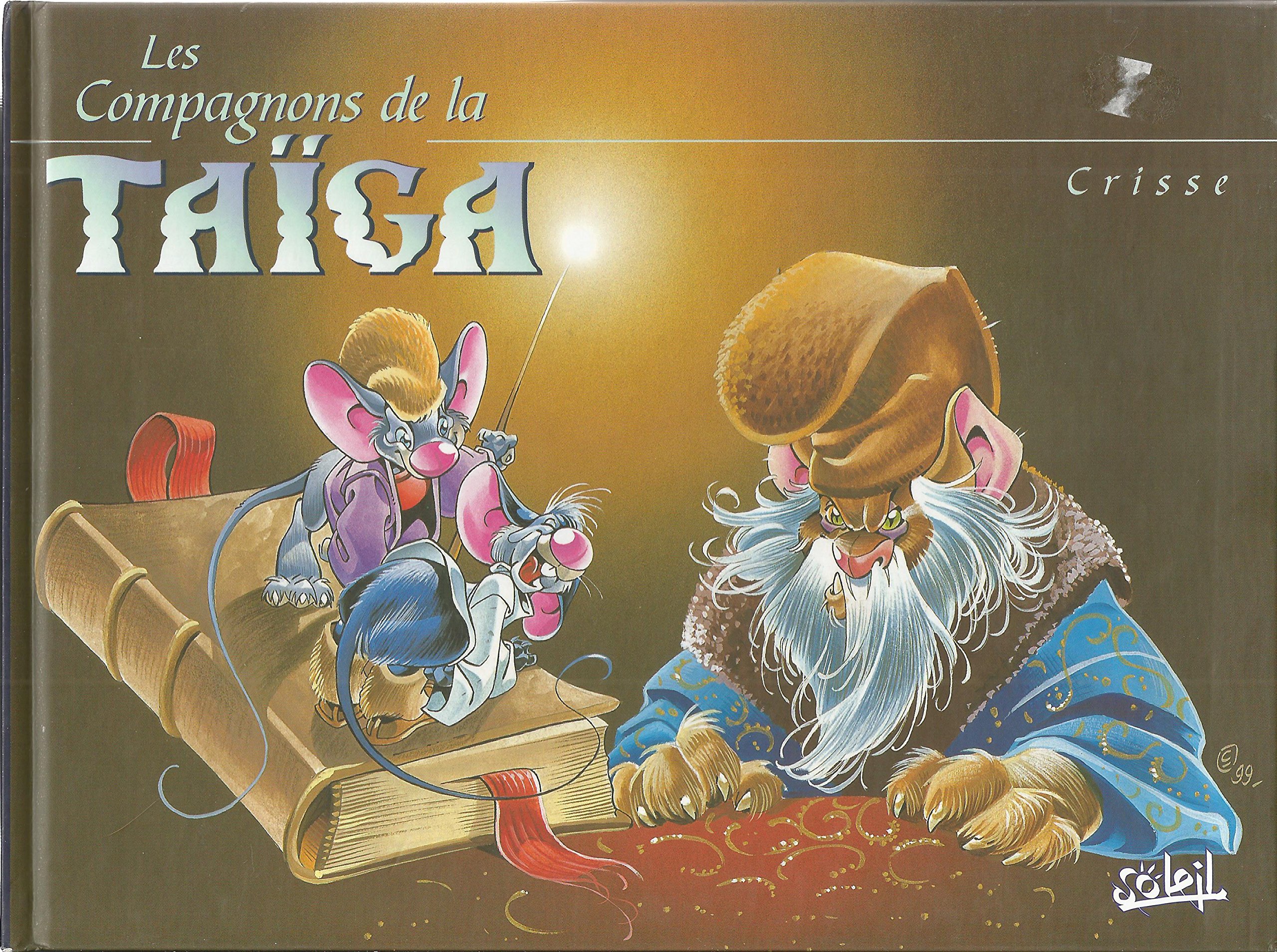 jaquette album Les compagnons de la taïga