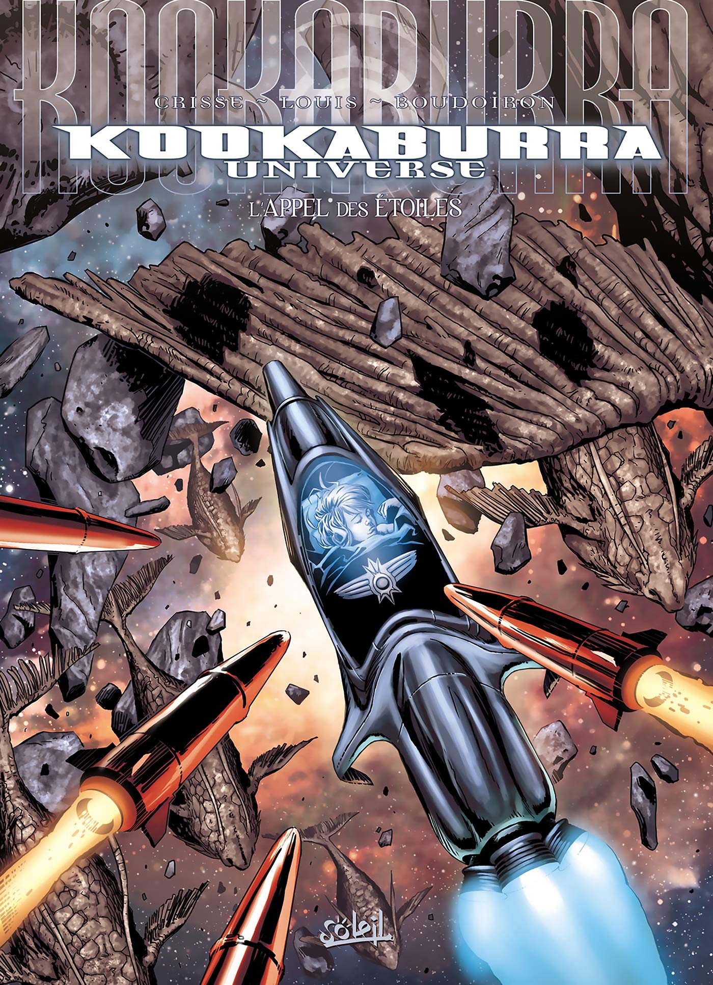 jaquette album Kookaburra Universe T13: L'Appel des étoiles