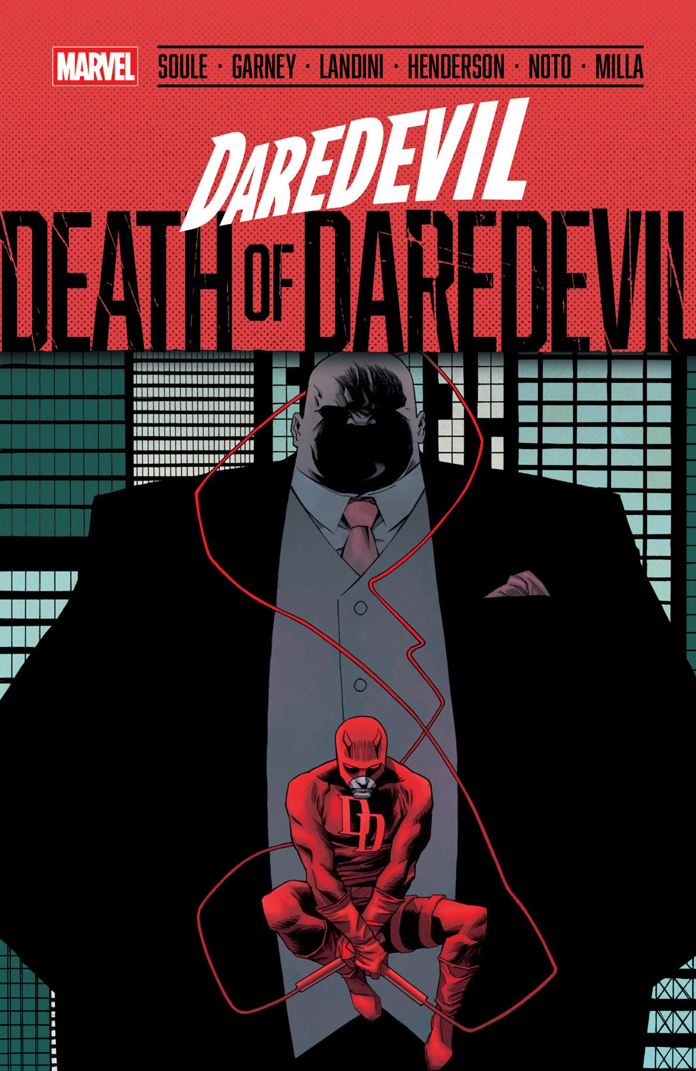 jaquette album Daredevil: Death of Daredevil