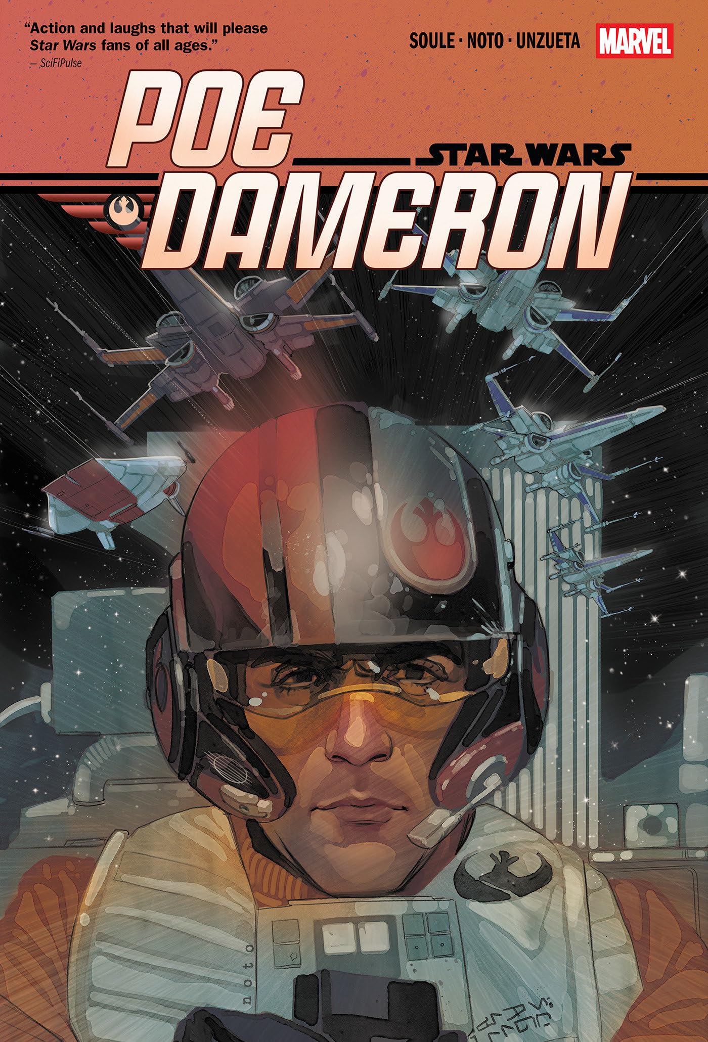 jaquette album Star Wars: Poe Dameron Omnibus Phil Noto Cover