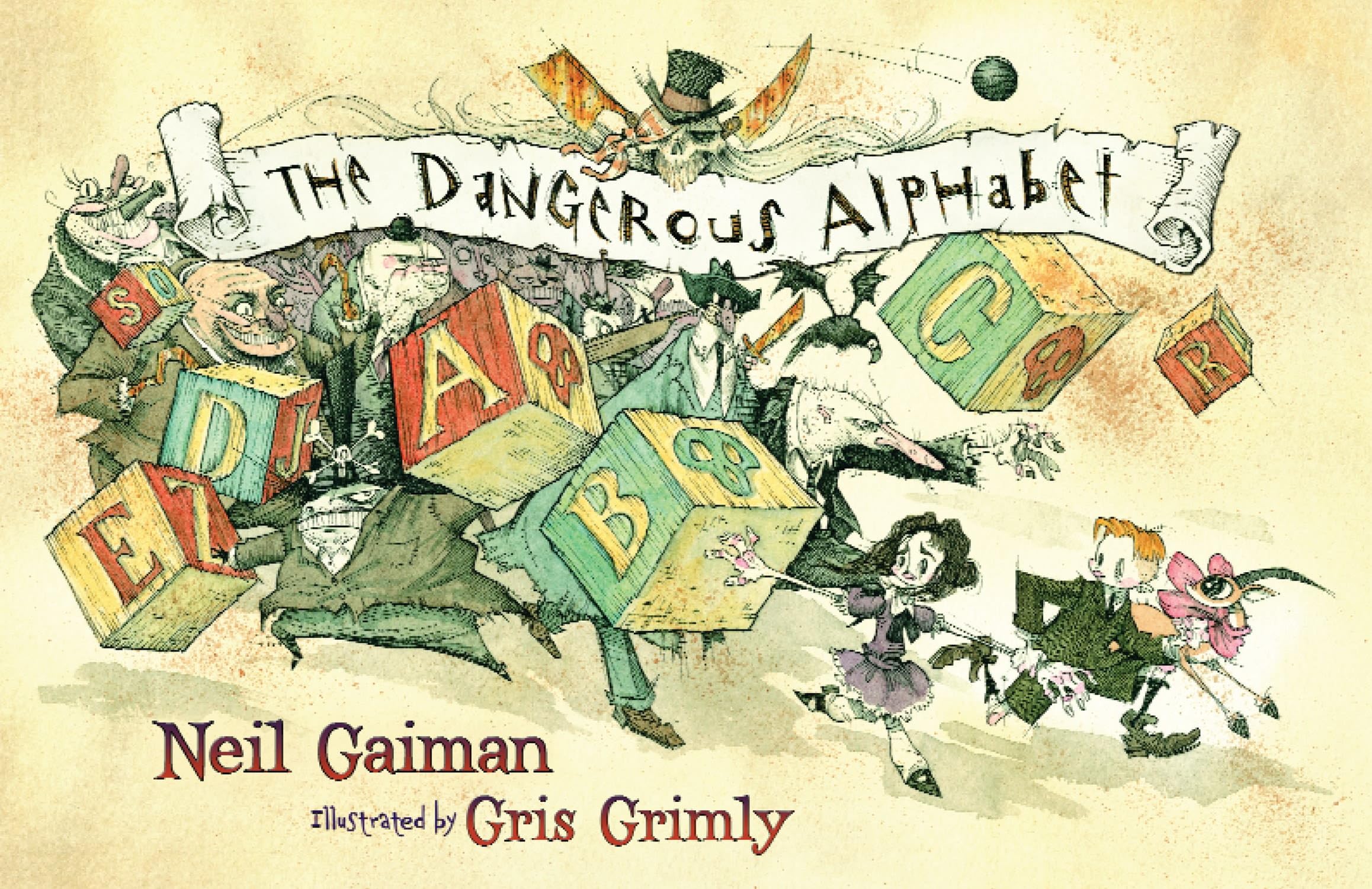 jaquette livre The Dangerous Alphabet